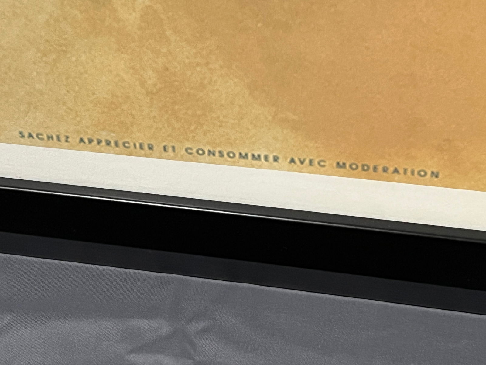 Framed Poster - "instant Taittinger" - 4