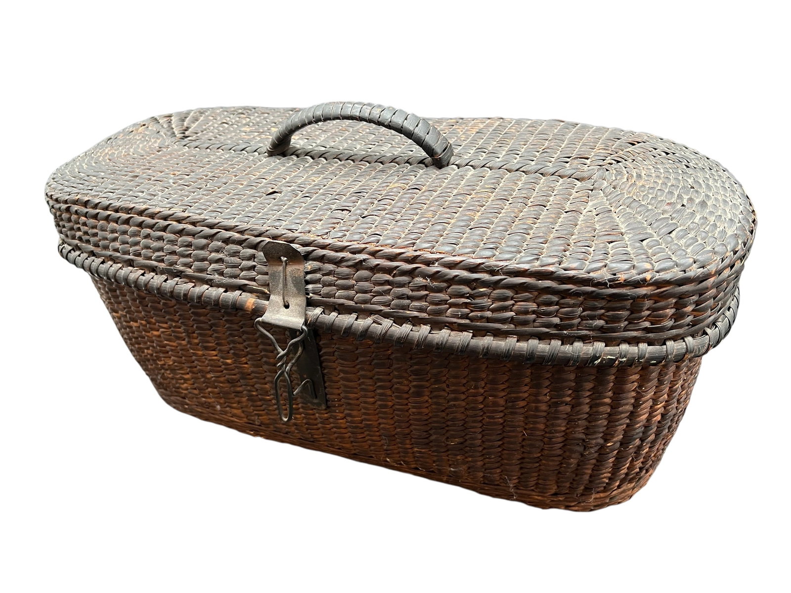 Early Wicker Storage BAsket - 2