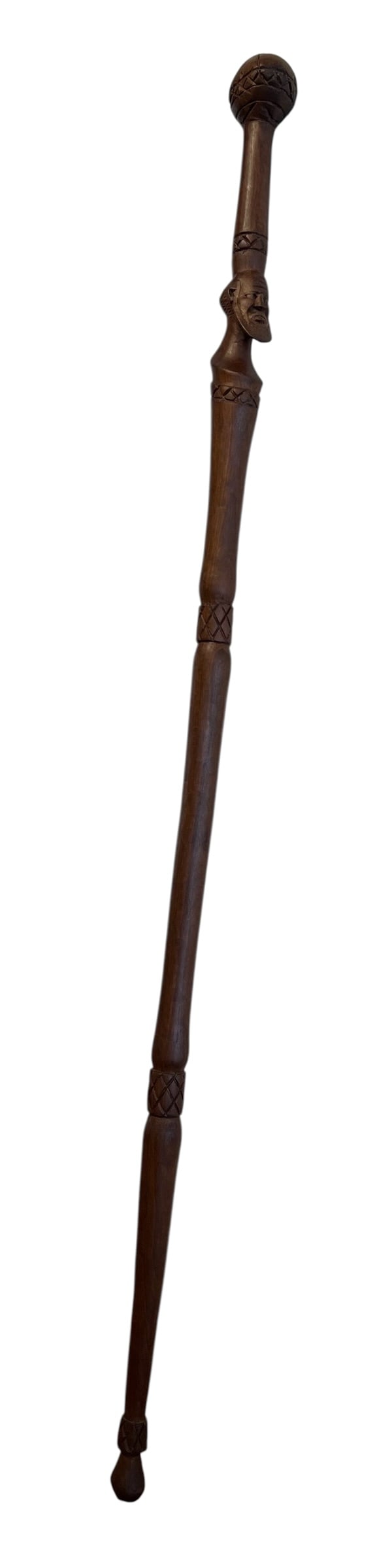 Wooden Hand Carved Walking CAne (1 of 3)