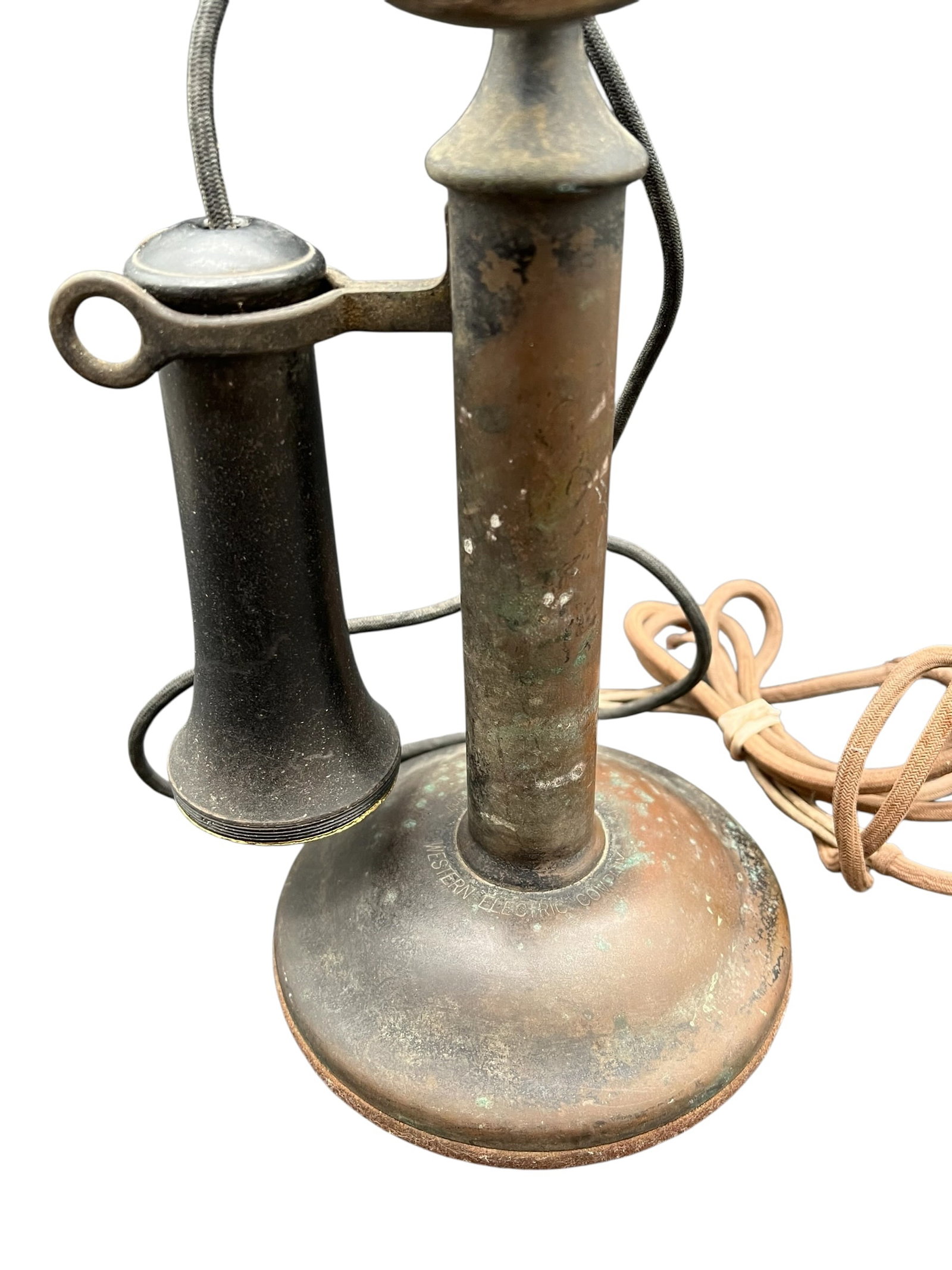 Antique Candlestick Telephone - 5