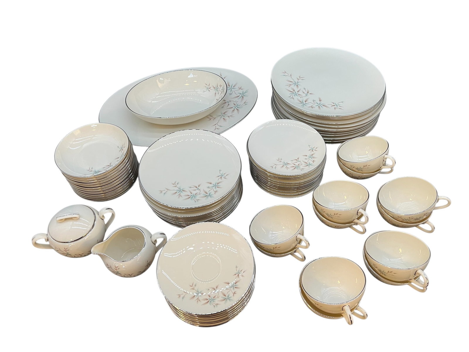 Service for 12 Wyndcrest by Lenox China Set. (1 of 9)