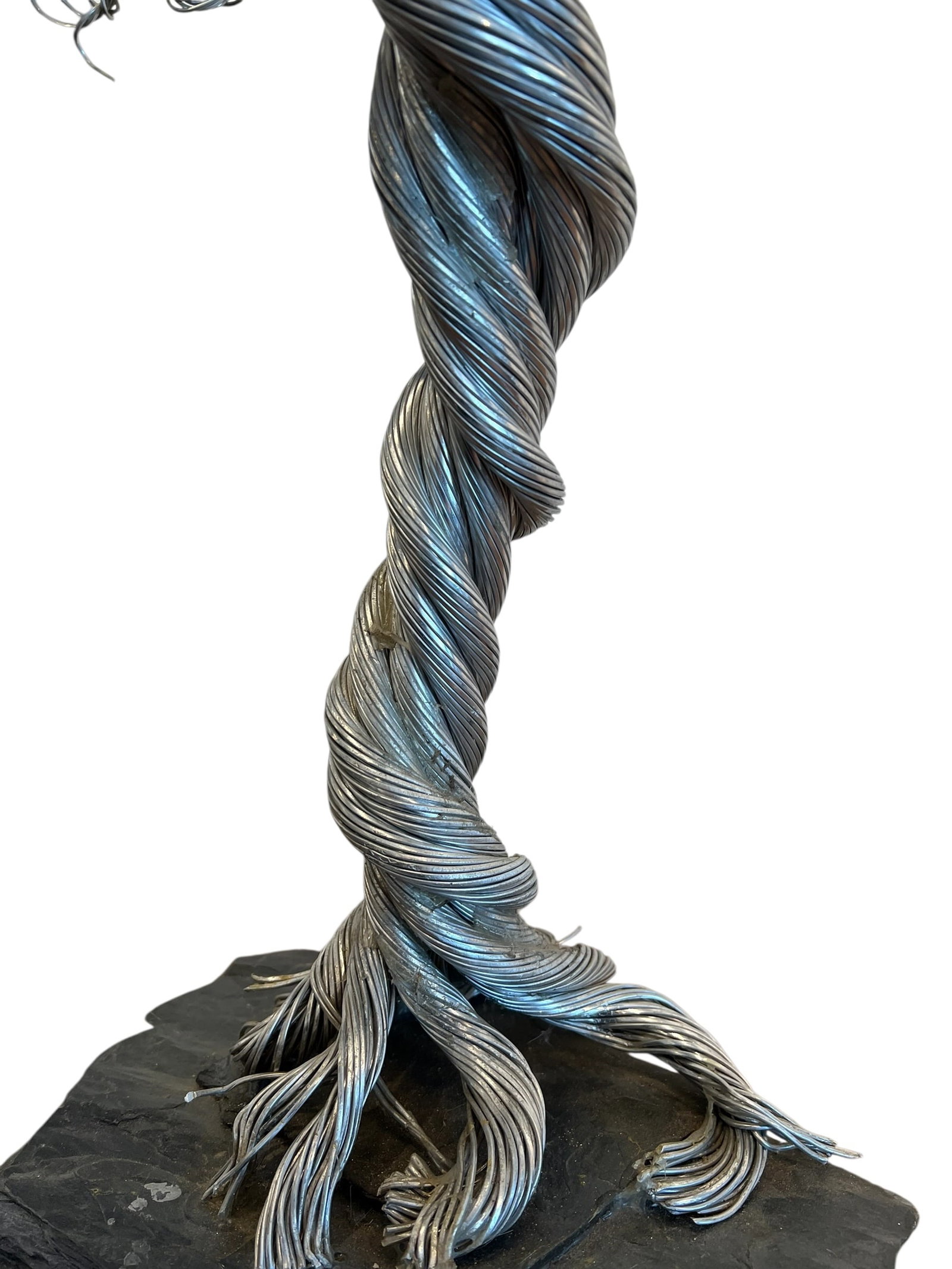 Decorativewire tree sculpture - 3