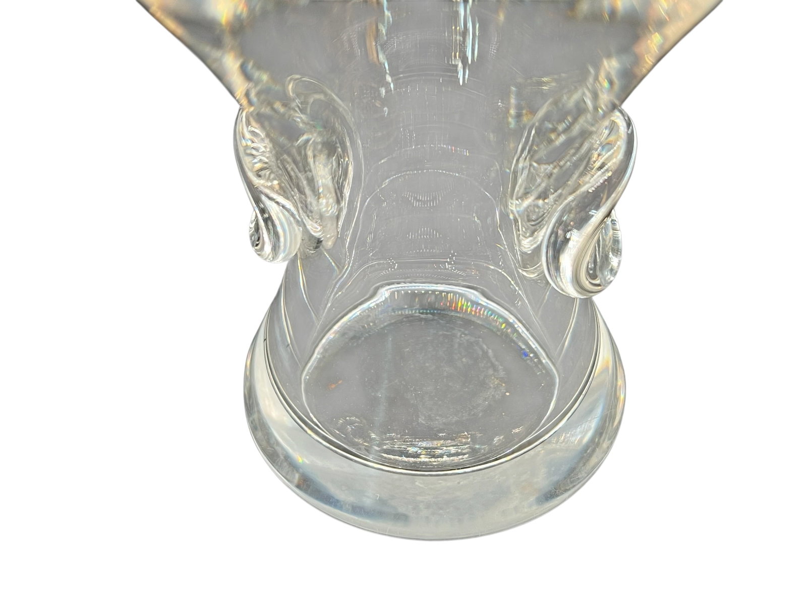 Signed Steuben Glass Vase - 2