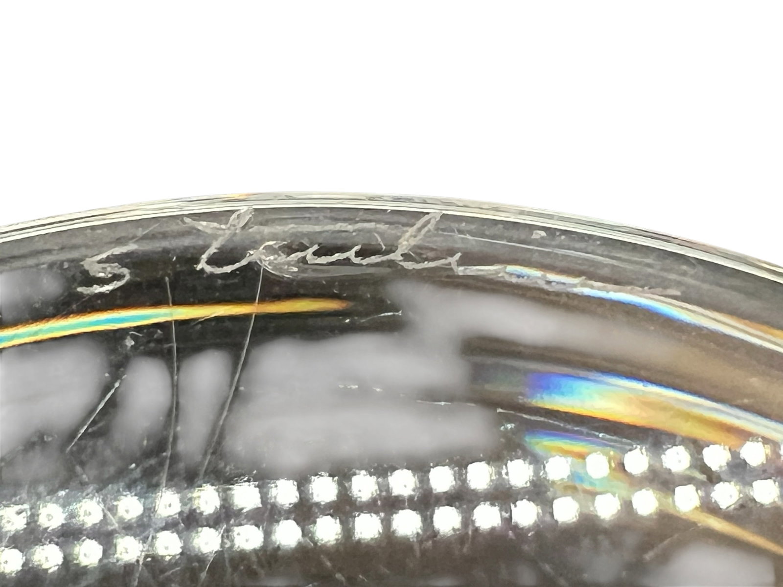 Signed Steuben Glass Vase - 3