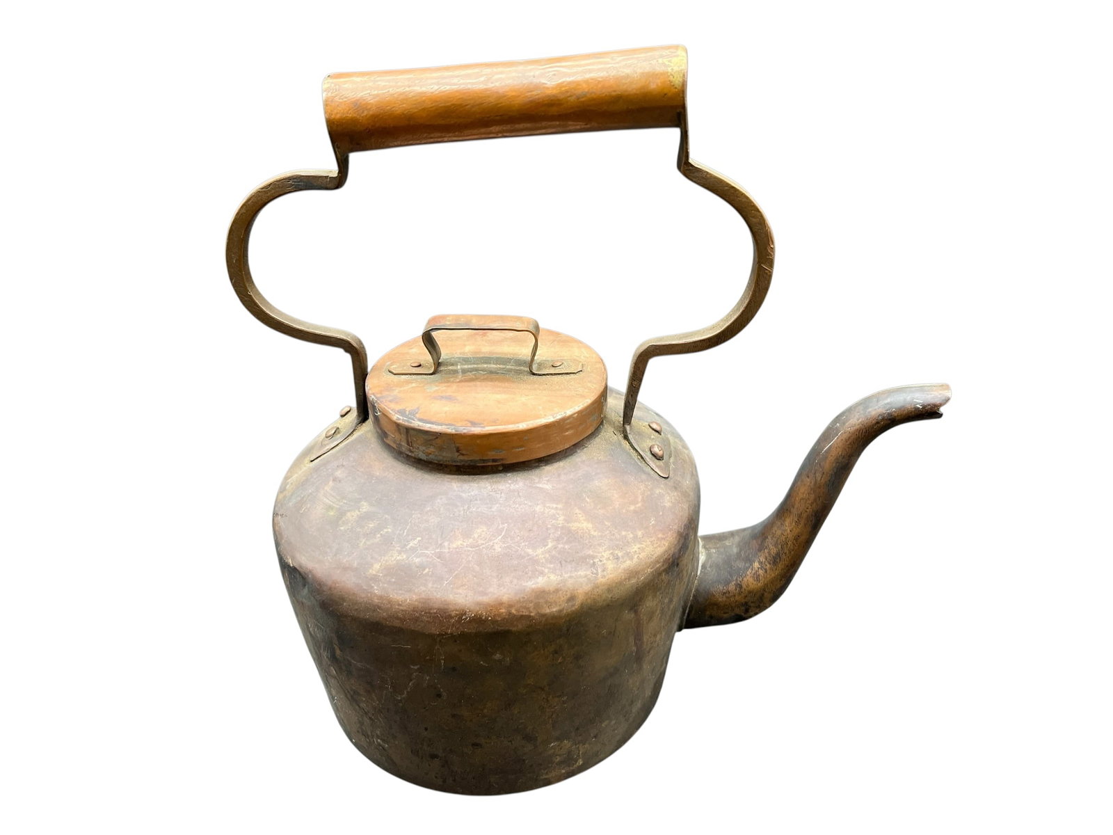 Hand Hammered Vintage Copper Kettle (1 of 7)