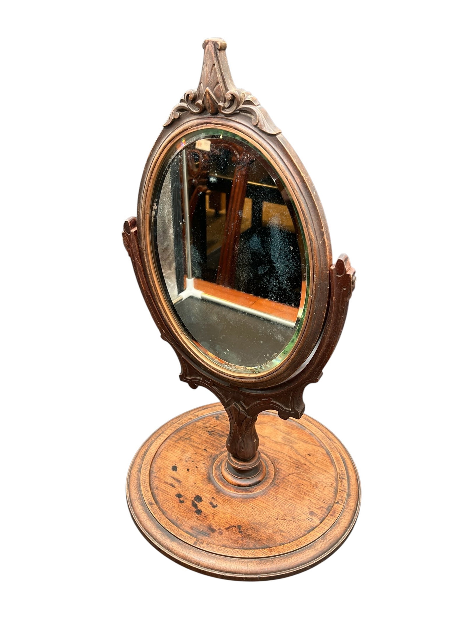 Antique Shaving Mirror (1 of 5)