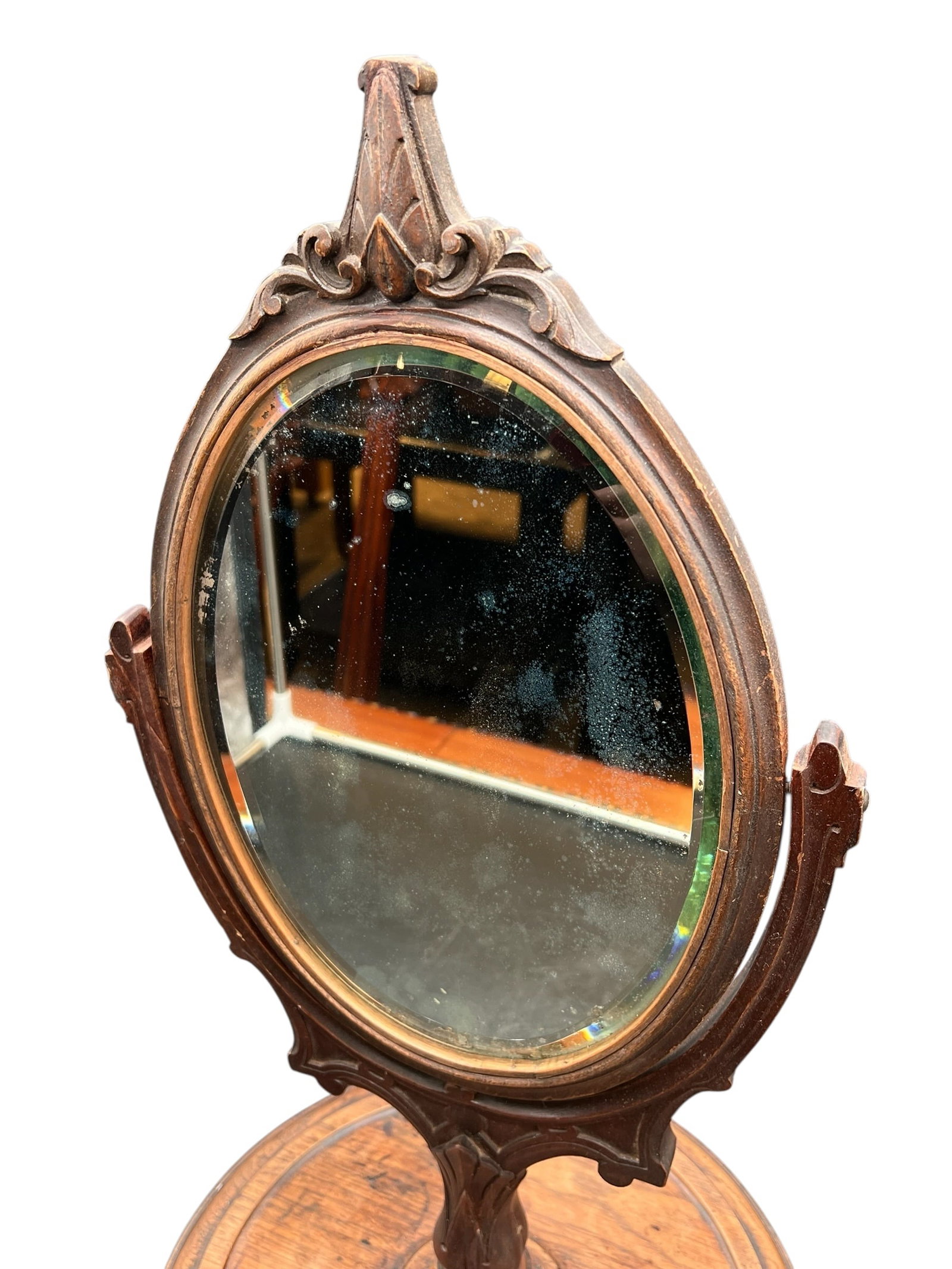 Antique Shaving Mirror - 2