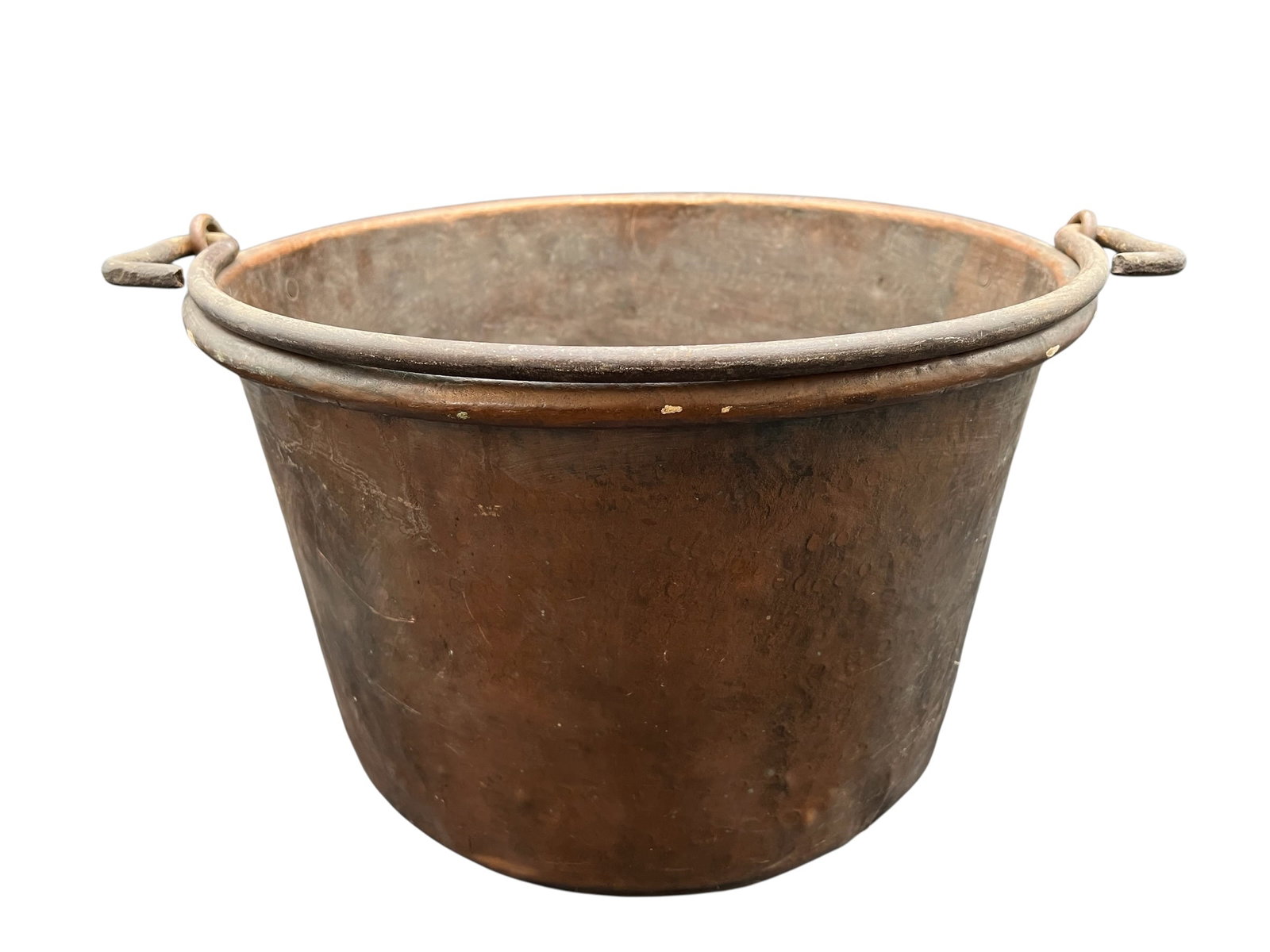 Large Hand Hammered Copper Pot (1 of 6)