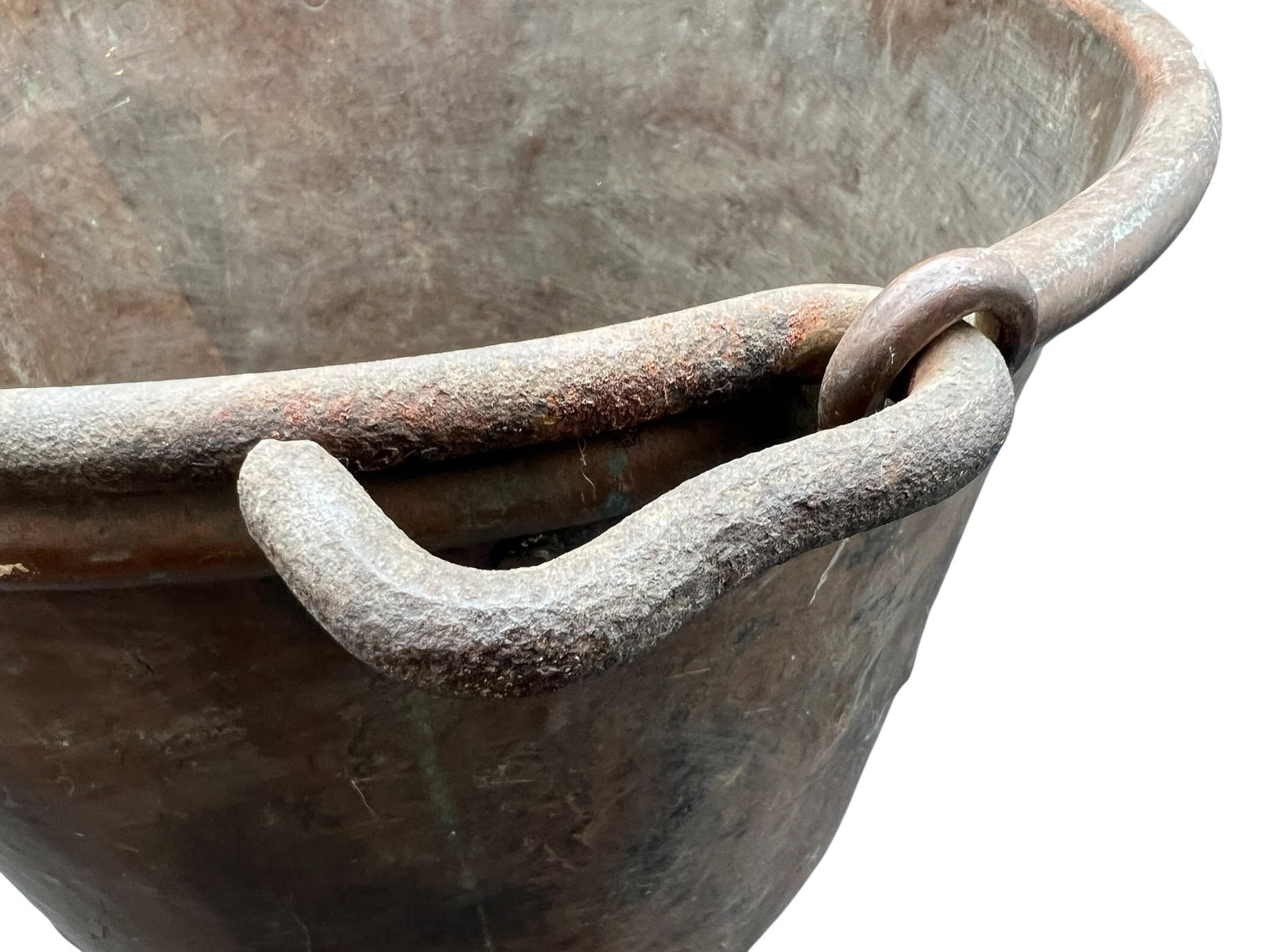 Large Hand Hammered Copper Pot - 3