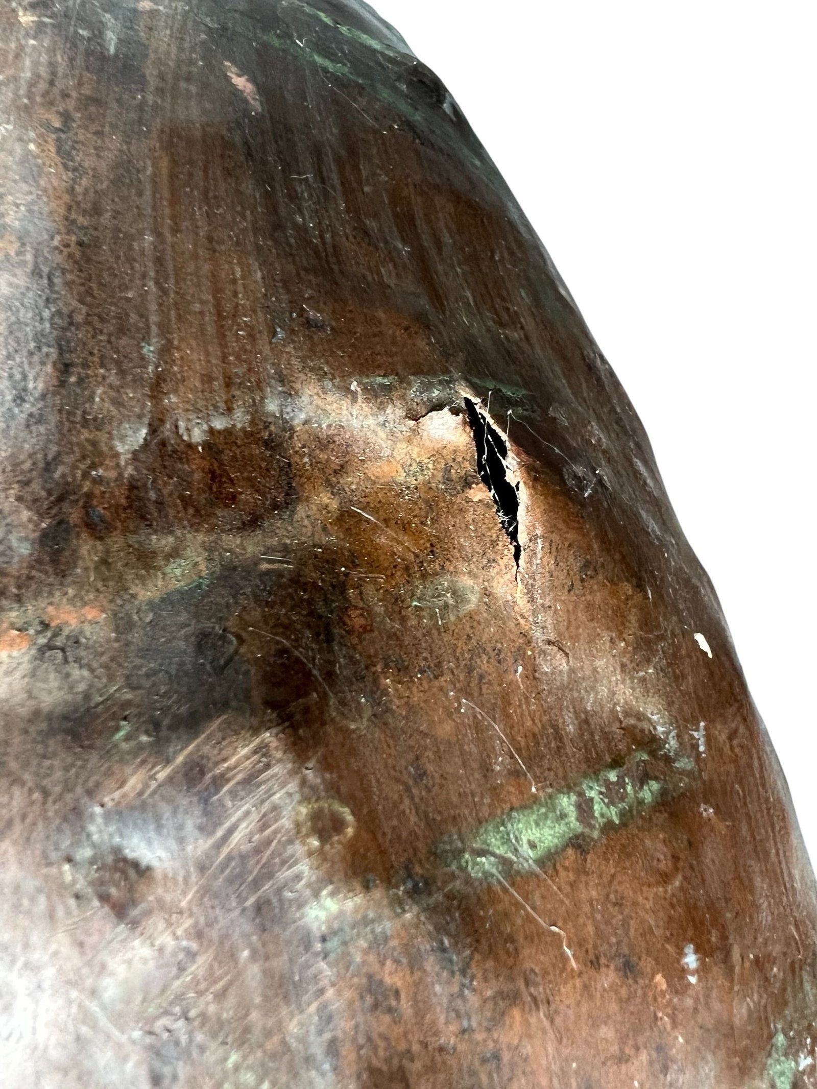 Large Hand Hammered Copper Pot - 6