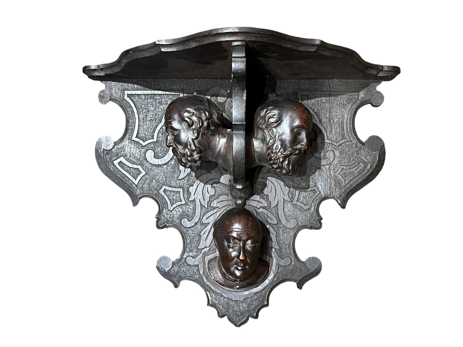 Black Forest Carved Shelf (1 of 6)
