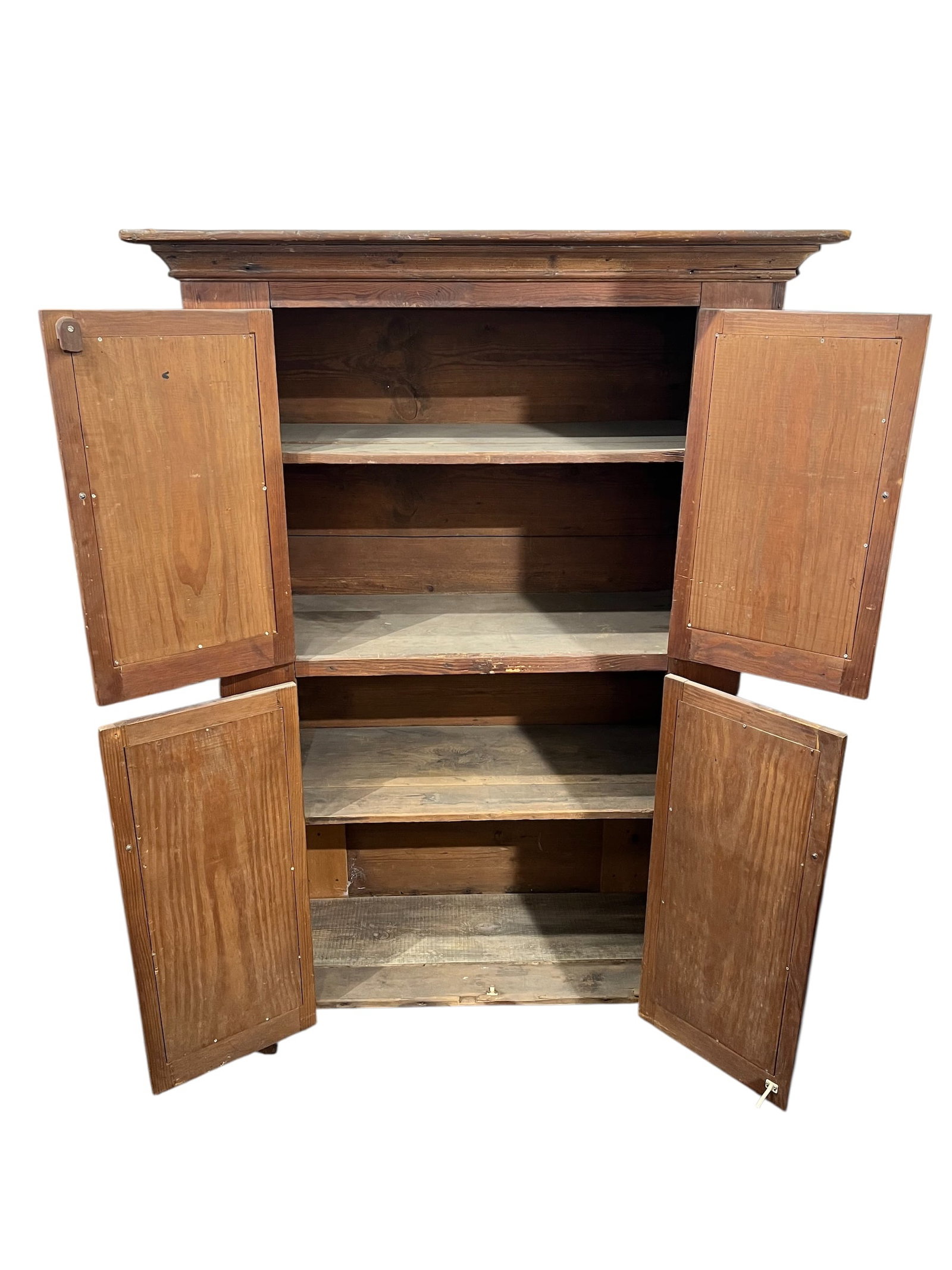 19th Century Primitive Pine Cabinet - 3