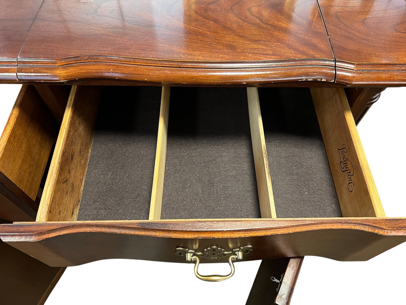 Cherry Lexington Flip Top Bar Server - 4