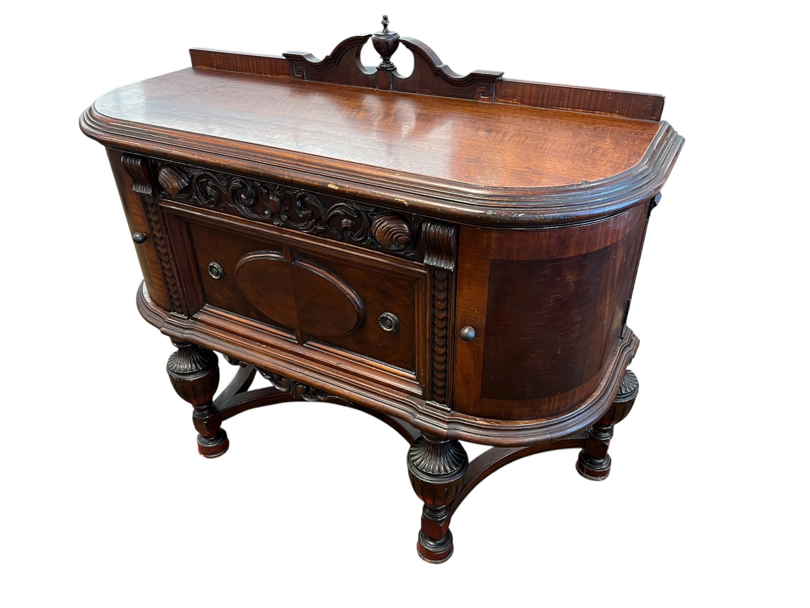 Jacobean Style Walnut Server - 2