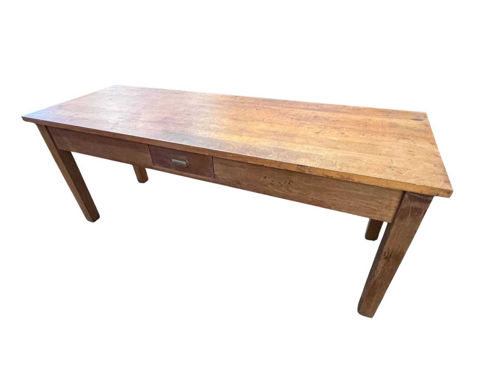 Country store display table. - 2