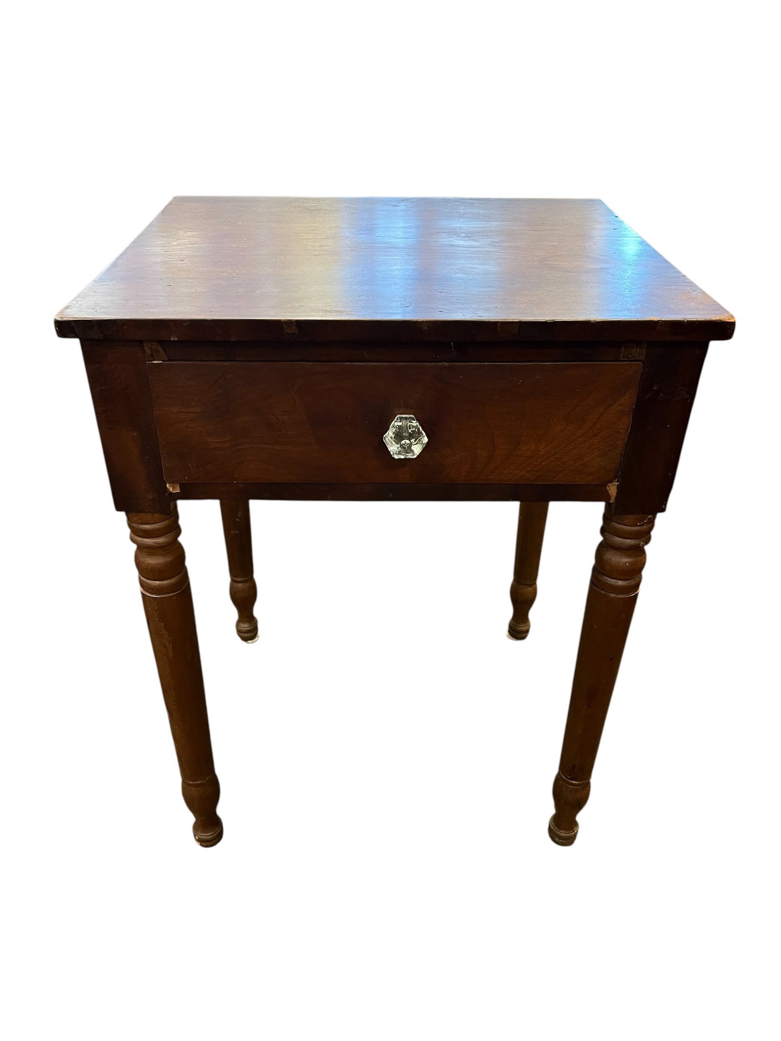 Walnut 1 Drawer Stand (1 of 5)