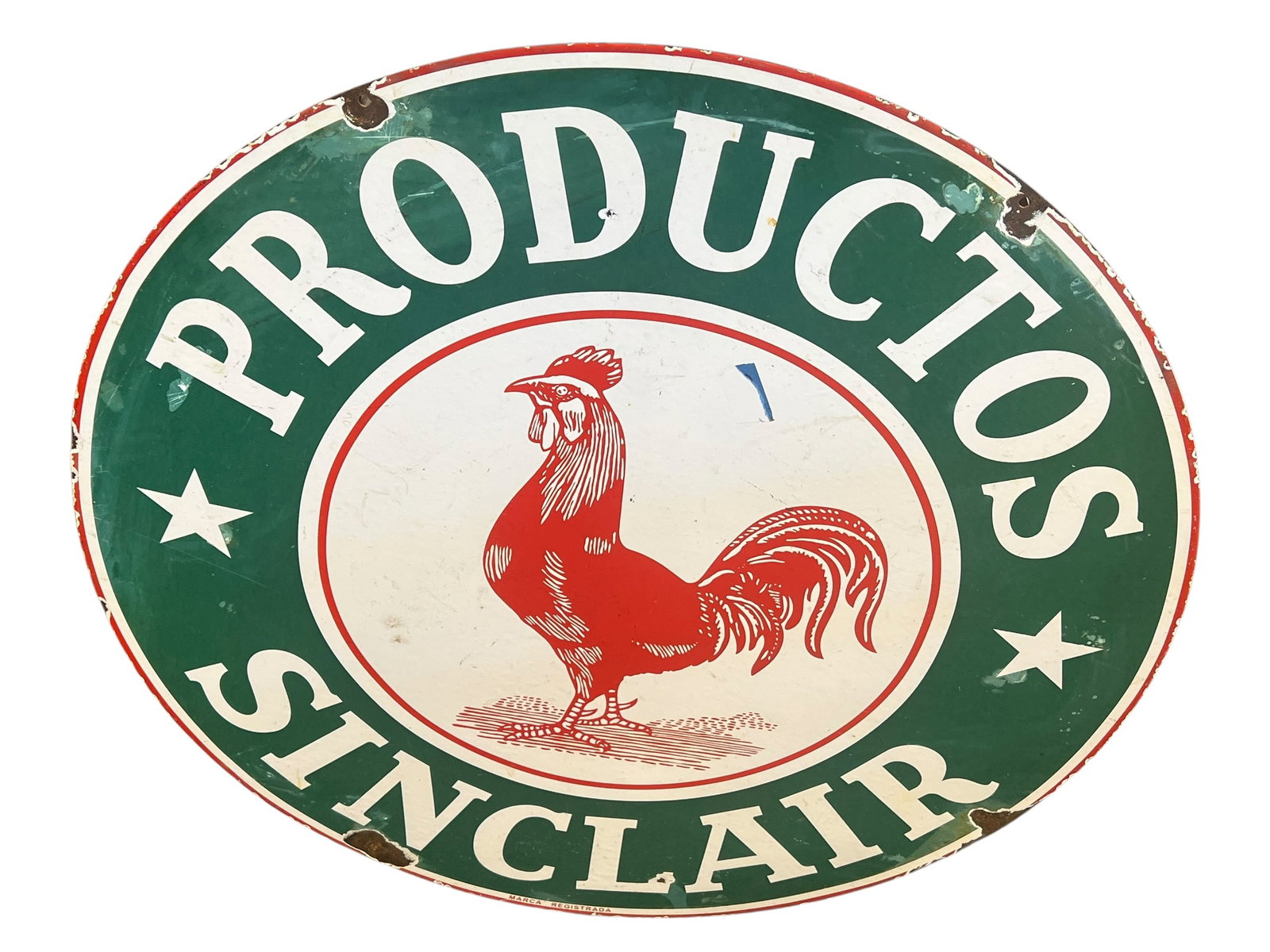 Sinclair Double Sided Porcelain Advertising Sign (1 of 4)