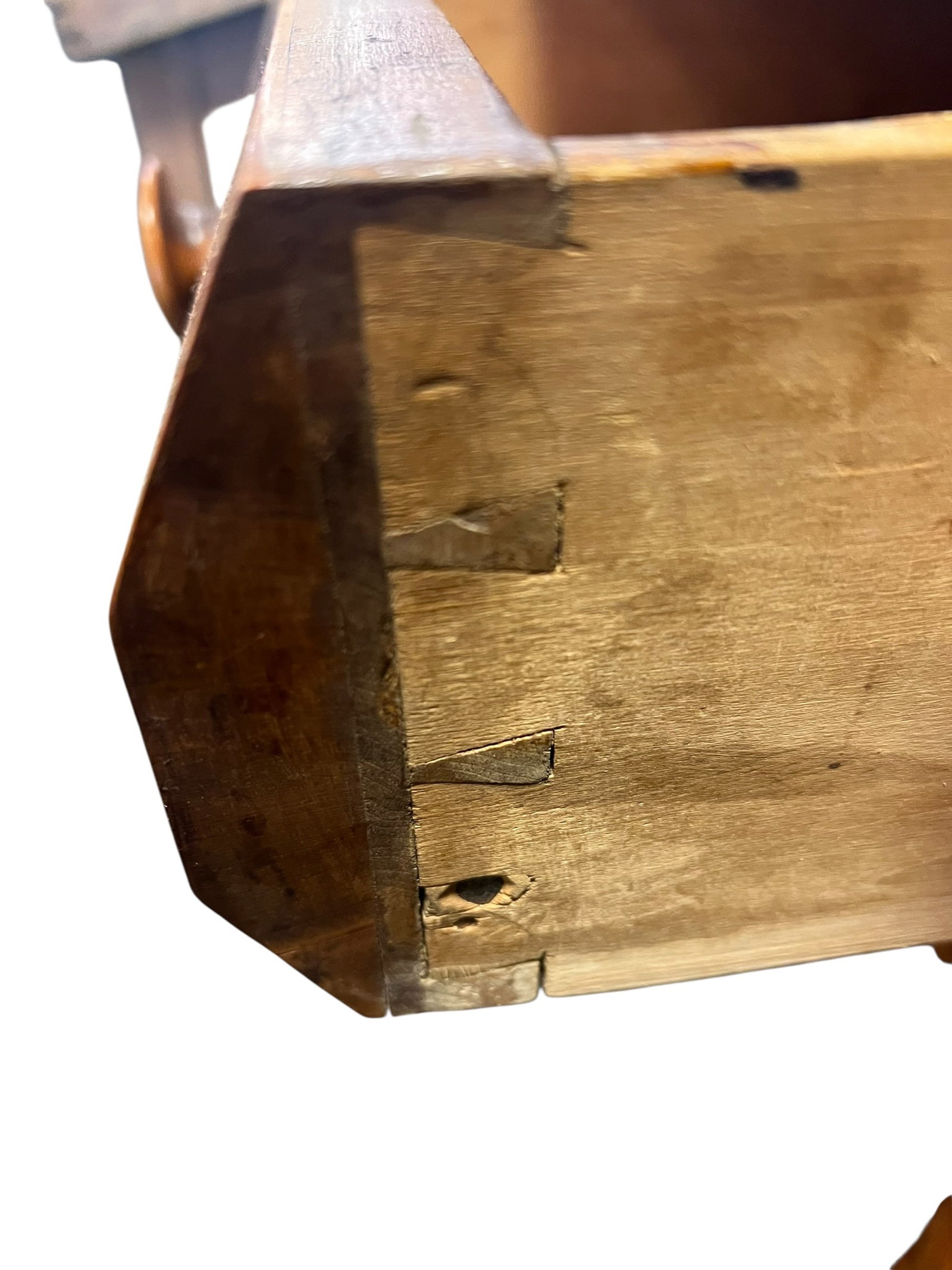 Birds Eye Maple Side Table - 7