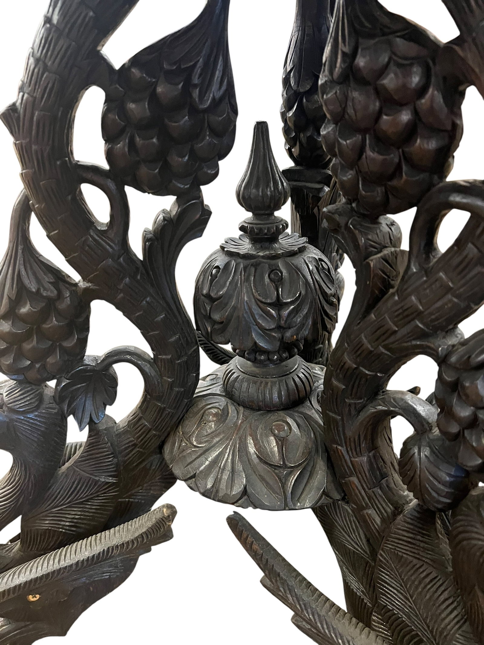 Black Forest Lamp Table - 7