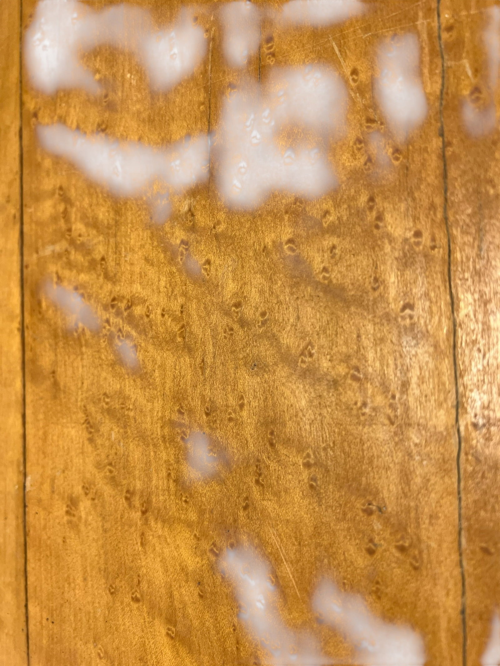 Bird’s Eye Maple Table - 4
