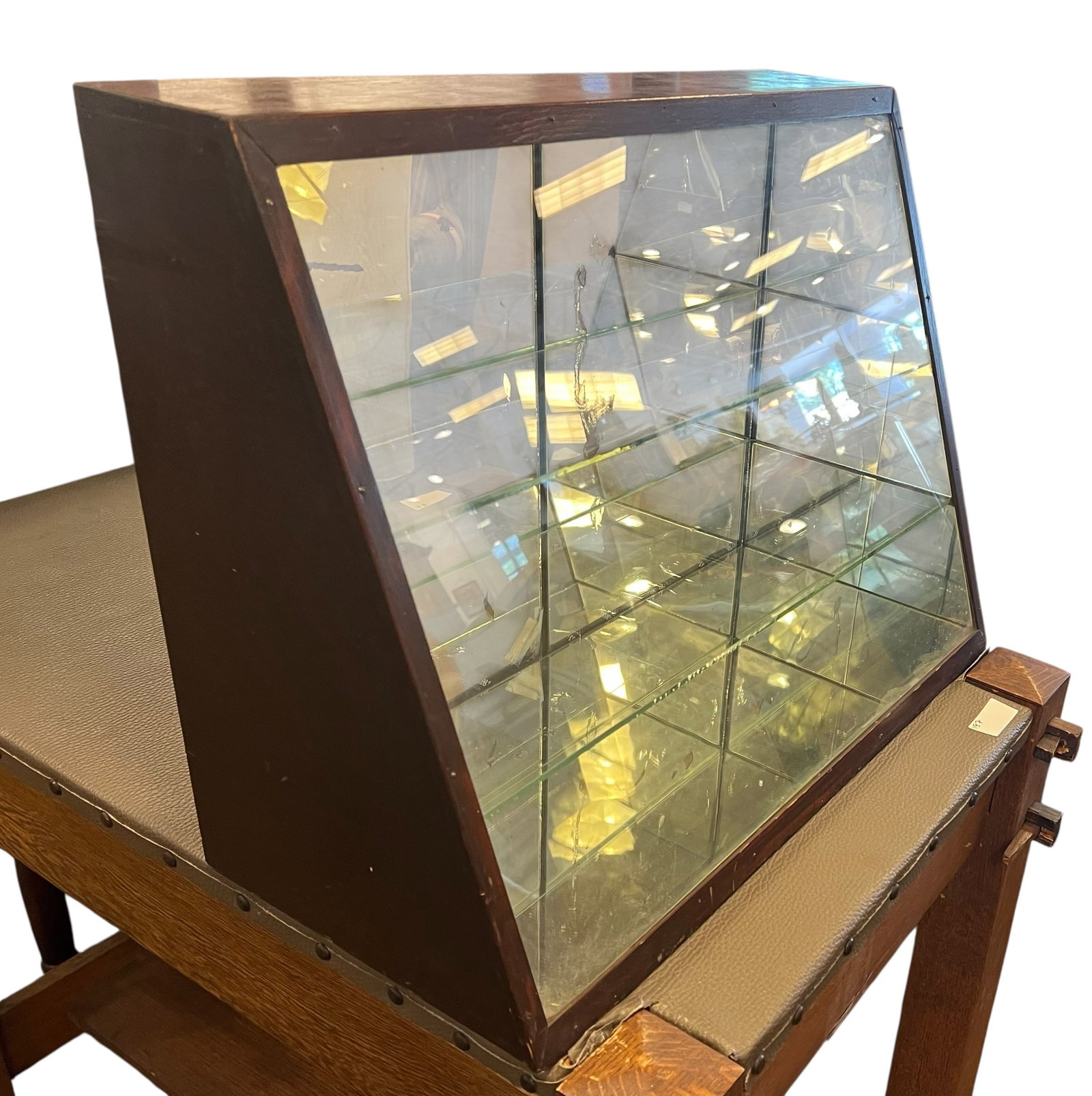 Tiered Glass Shelf Display Case (1 of 4)