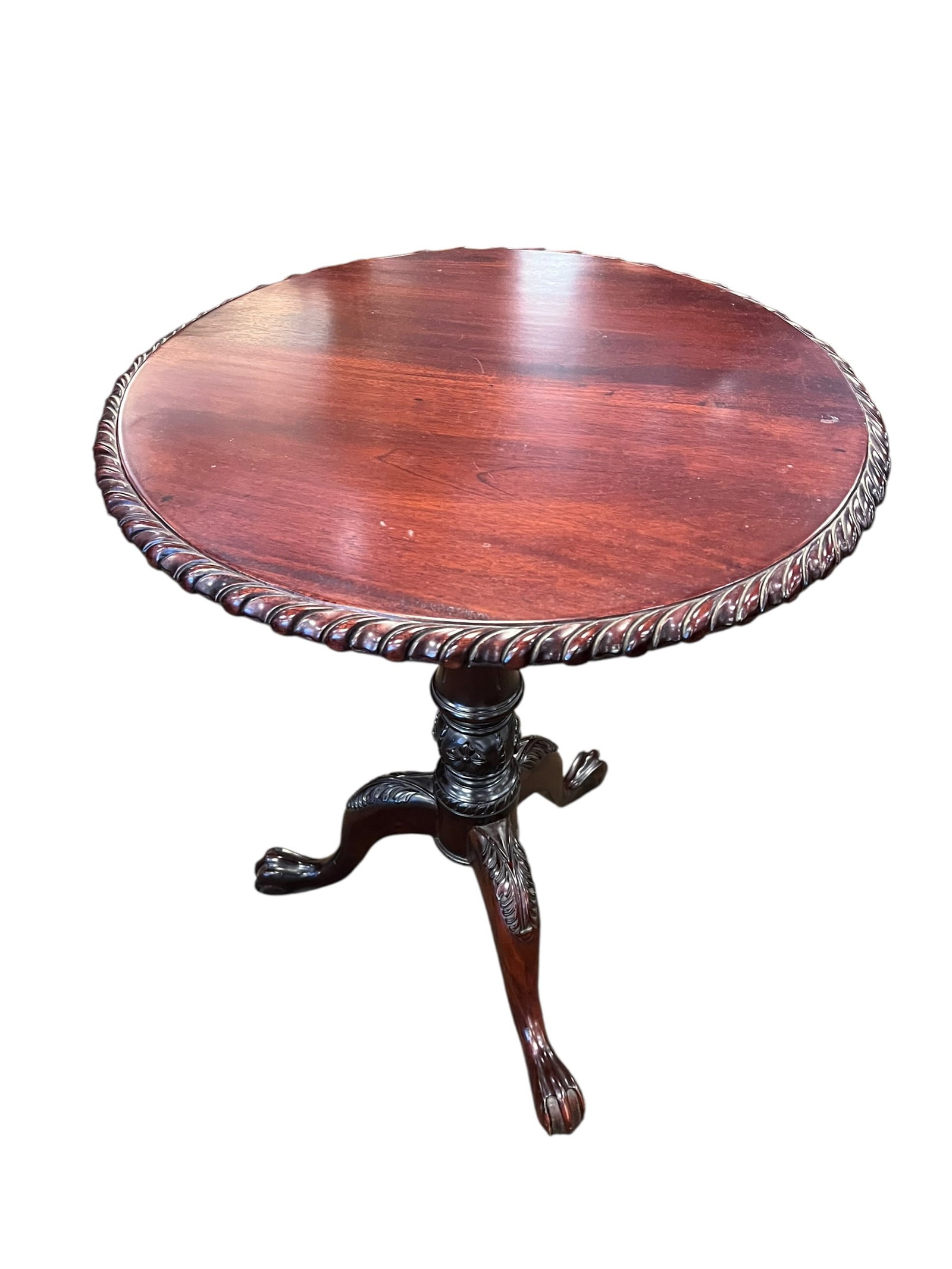 Mahogany Tilt Top Table (1 of 5)