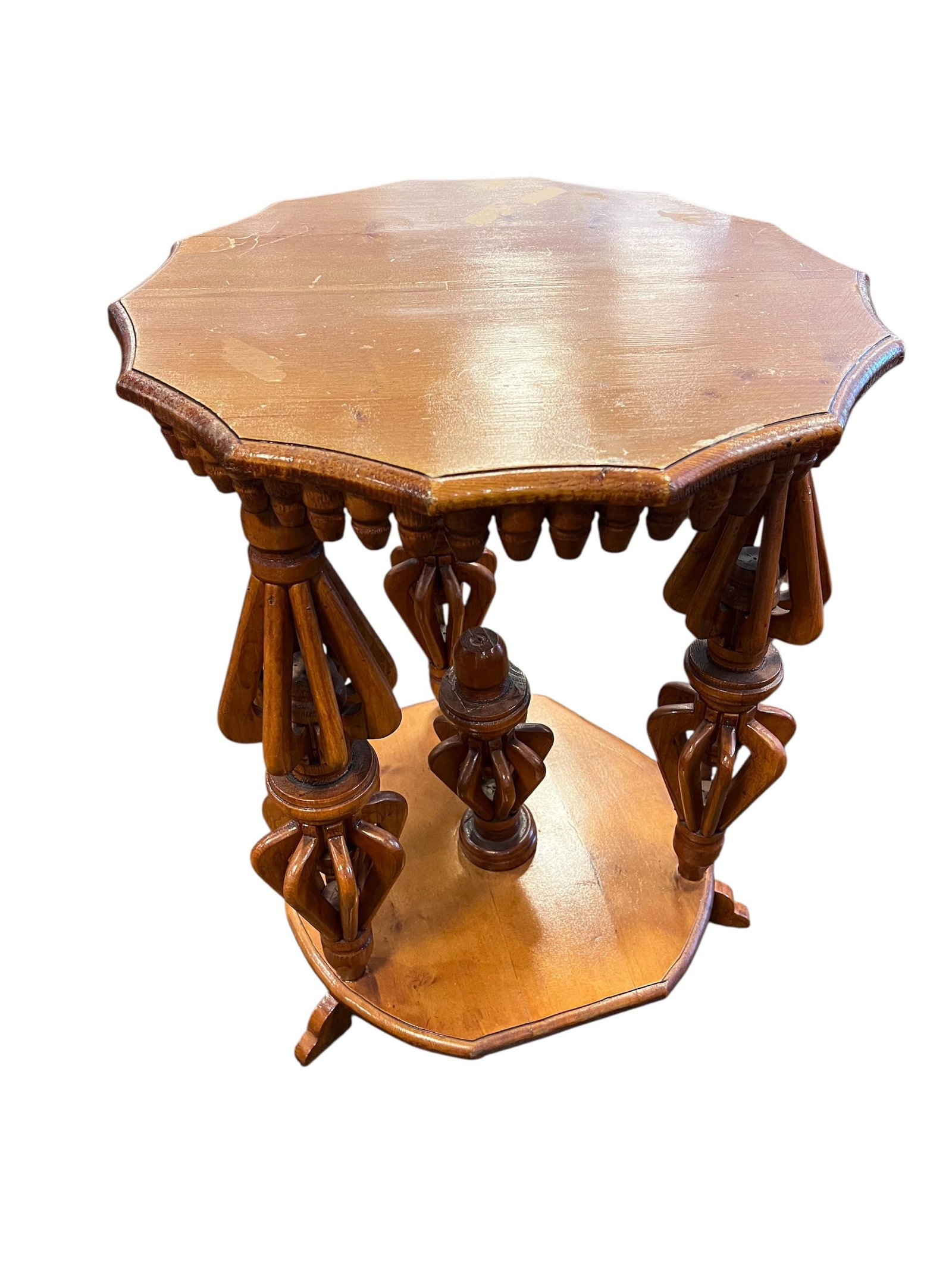 Oak Carved Table (1 of 6)