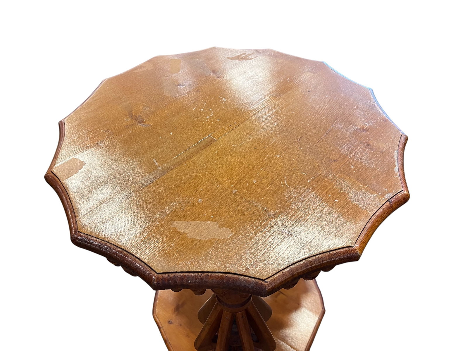 Carved center table - 2