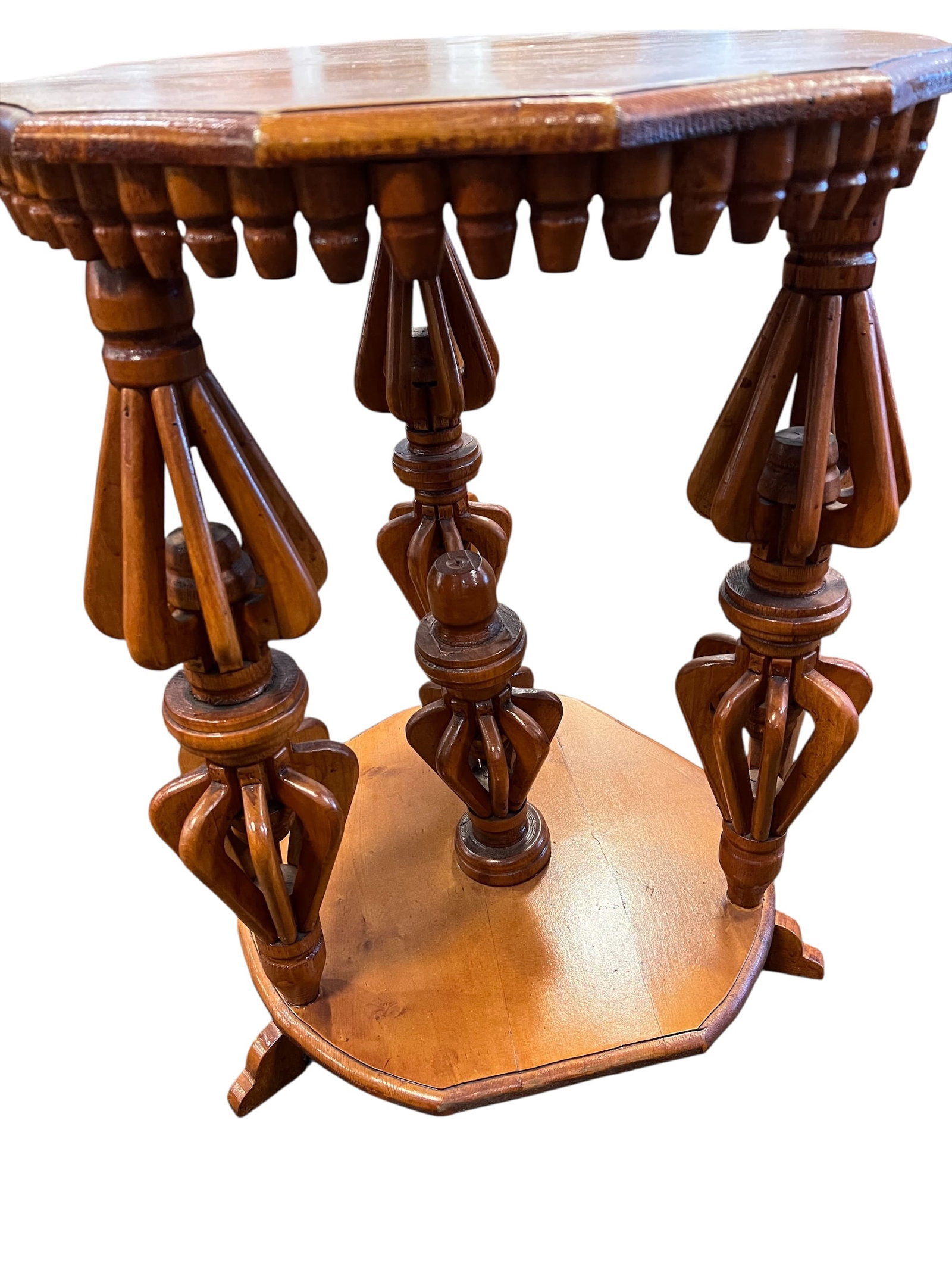 Carved center table - 3