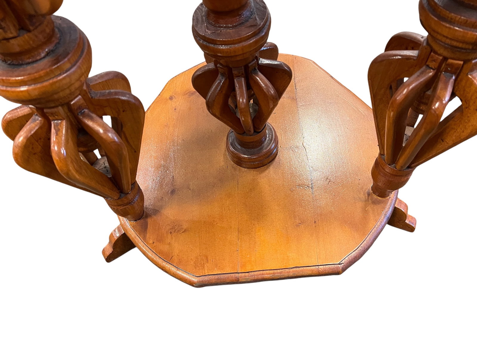 Carved center table - 6