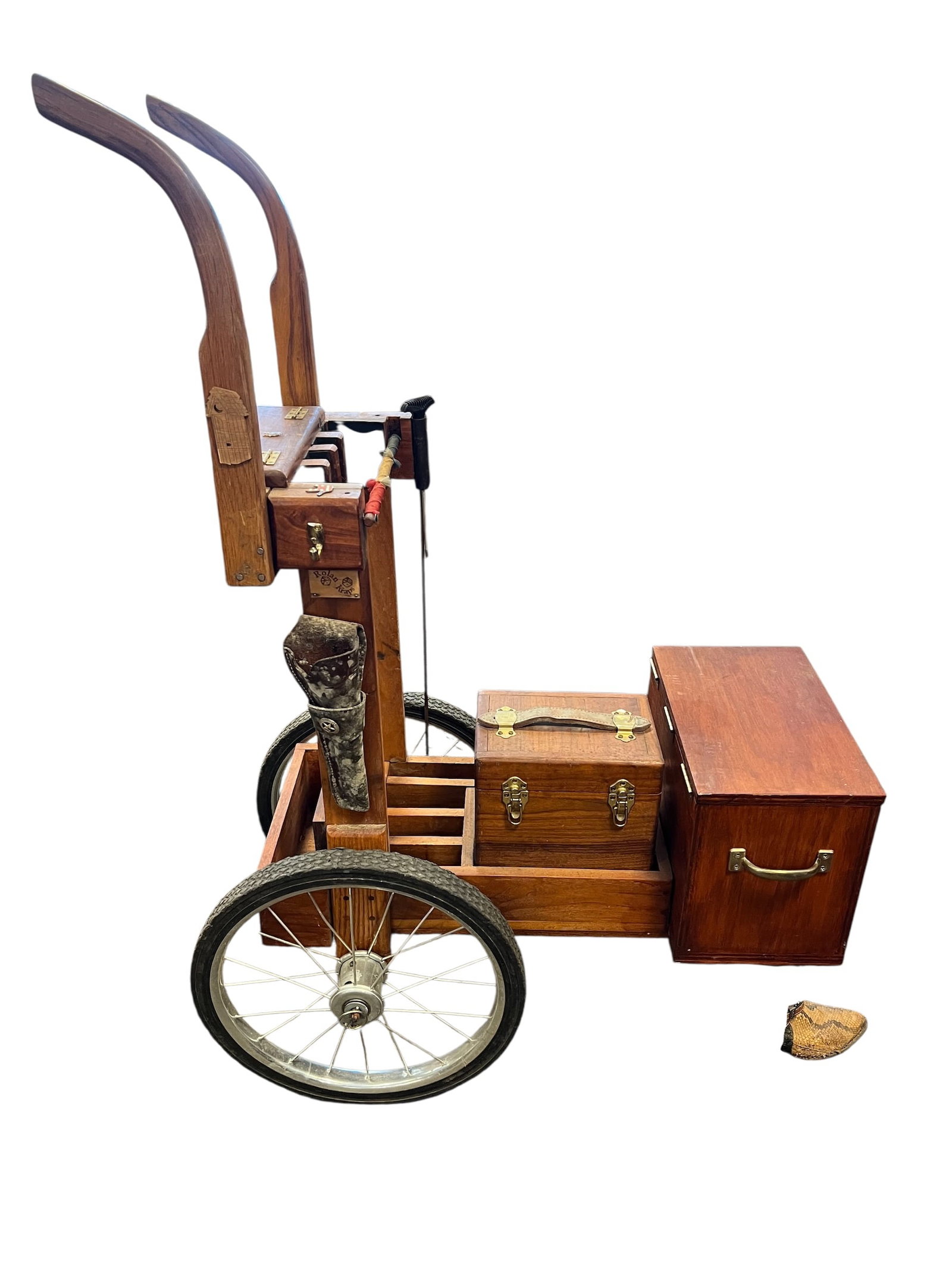 Double Diamond wooden gun cart (1 of 11)