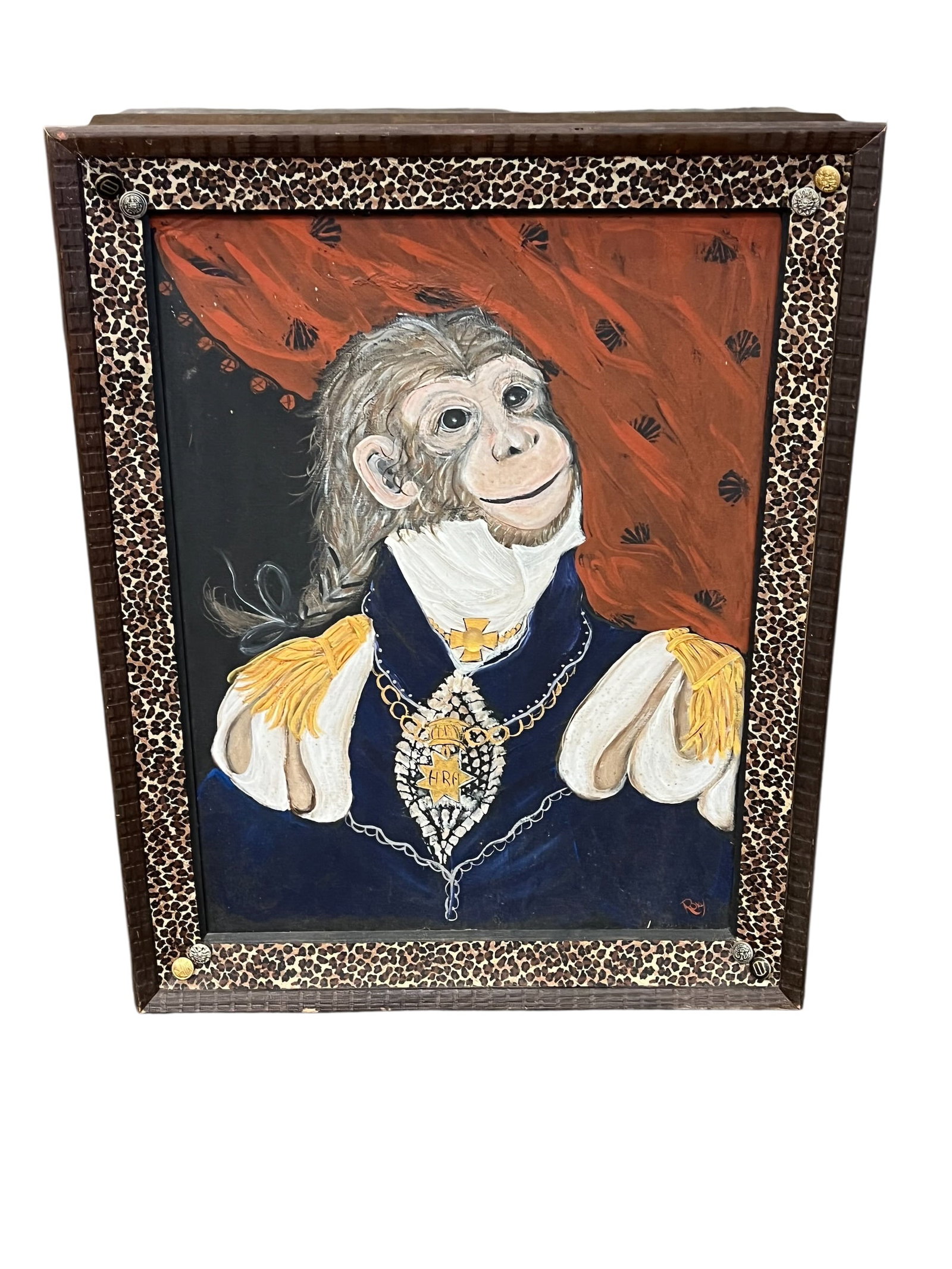 Painting of Stylized Version of Napoleon 1 (1 of 4)
