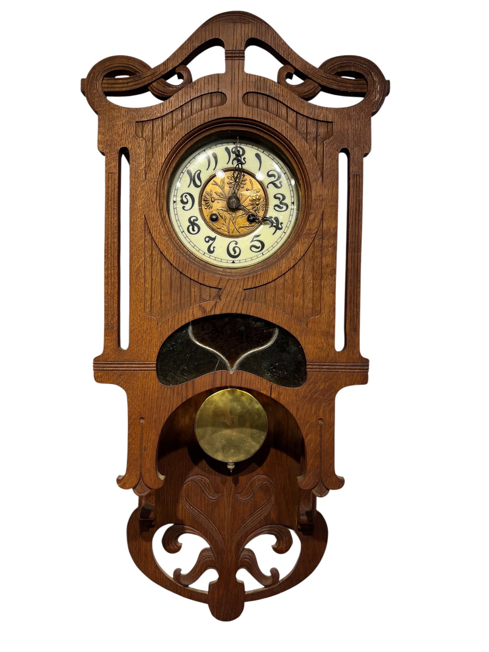 Germany Art Nouveau Wall Clock (1 of 10)
