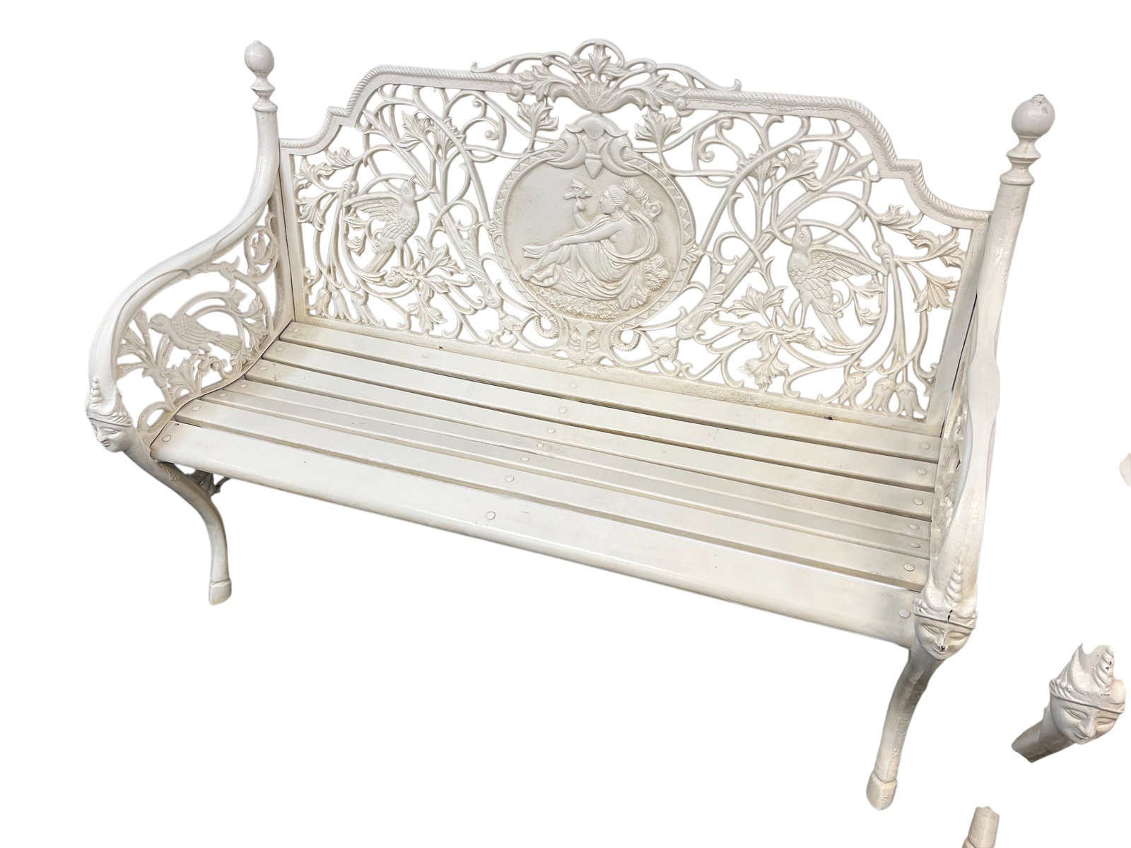 Cast iron bench - 2