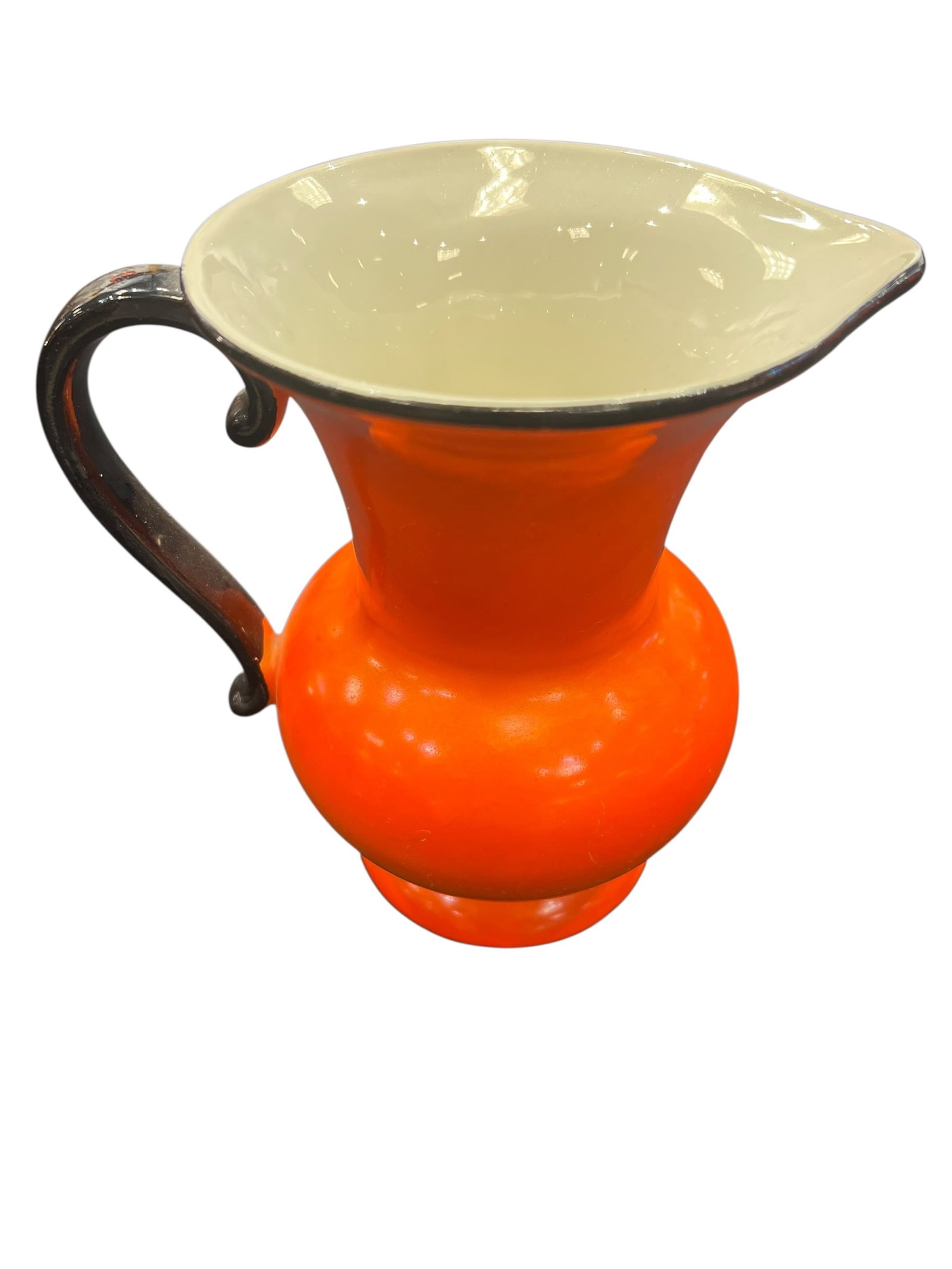 vintage Bohemian Art Deco Tango glass pitcher (1 of 5)