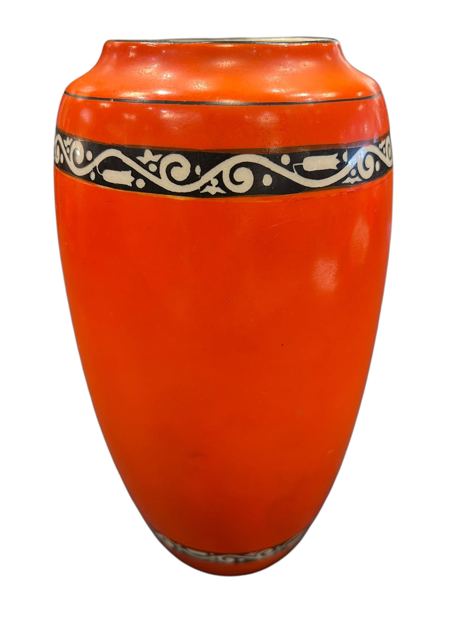 vintage Art Deco ceramic vase (1 of 4)