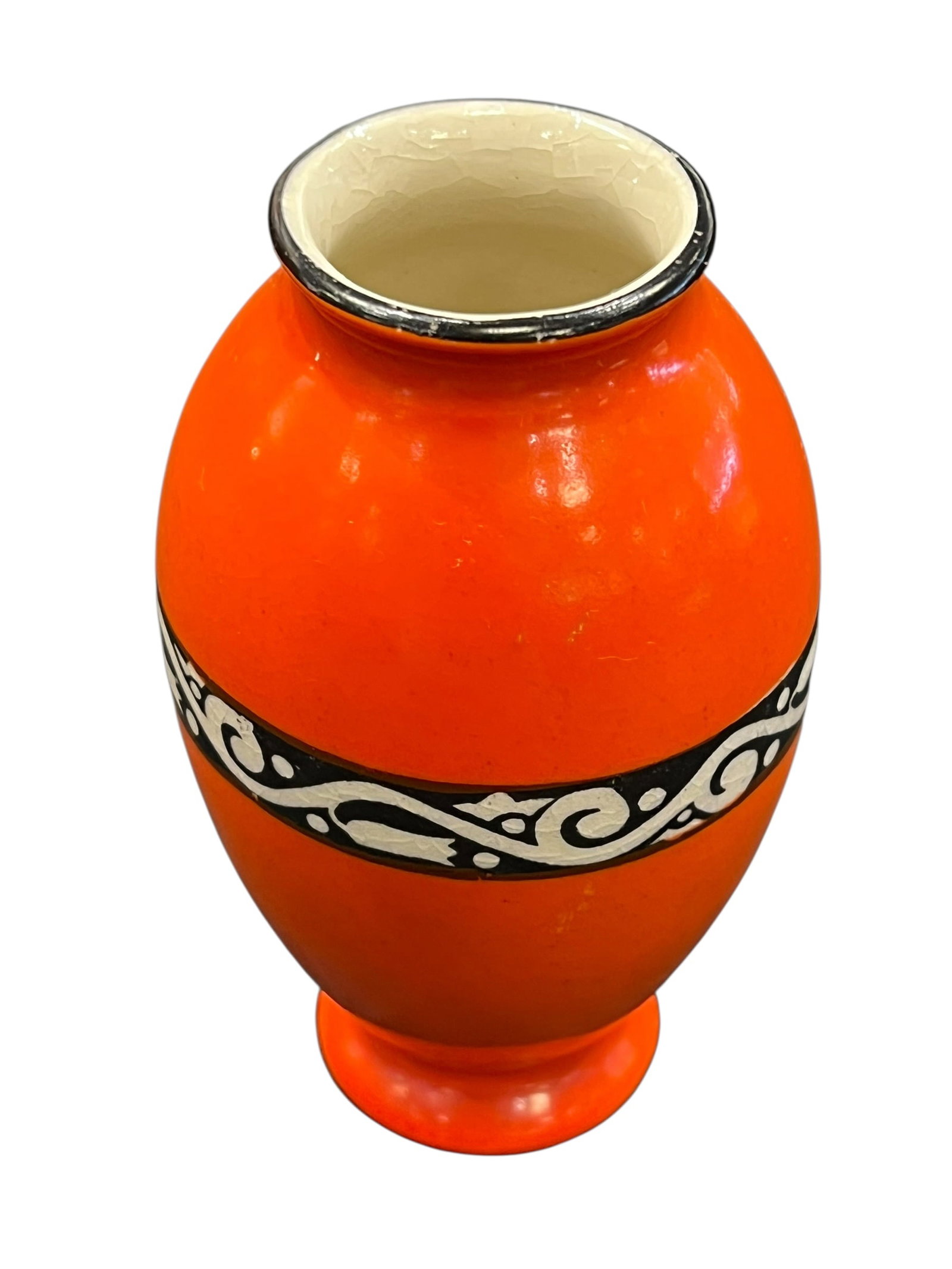 vintage Art Deco ceramic vase (1 of 3)
