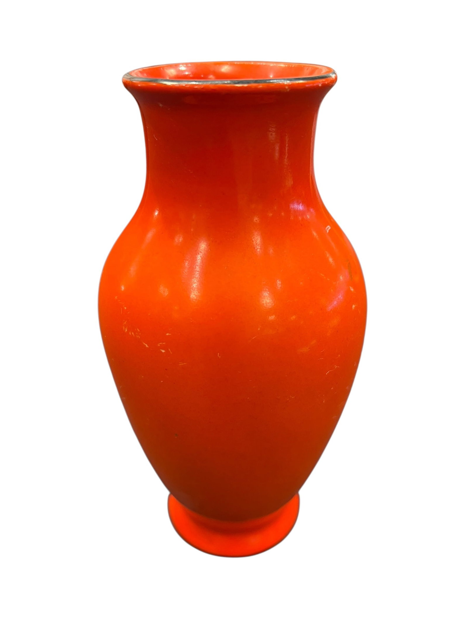 vintage Art Deco "Tango" art glass vase, (1 of 3)