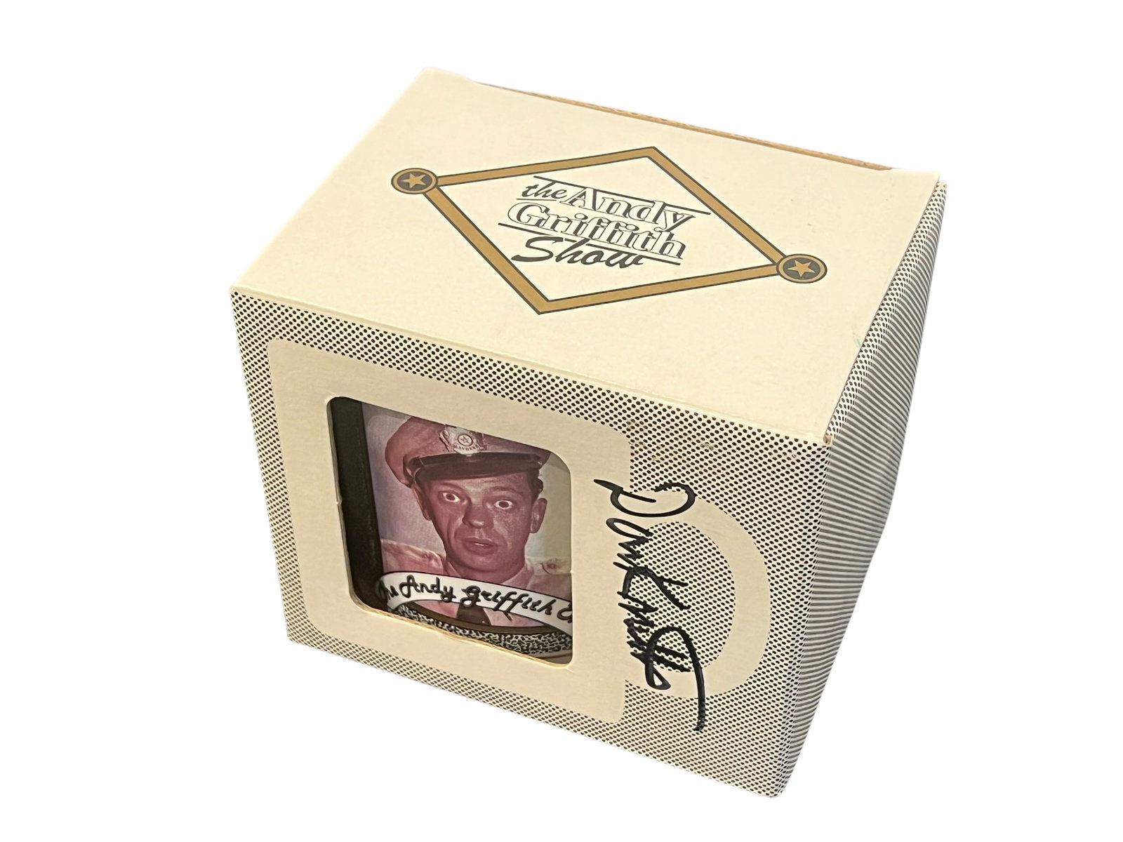 Autographed Andy Griffith Ceramic Mug - 2