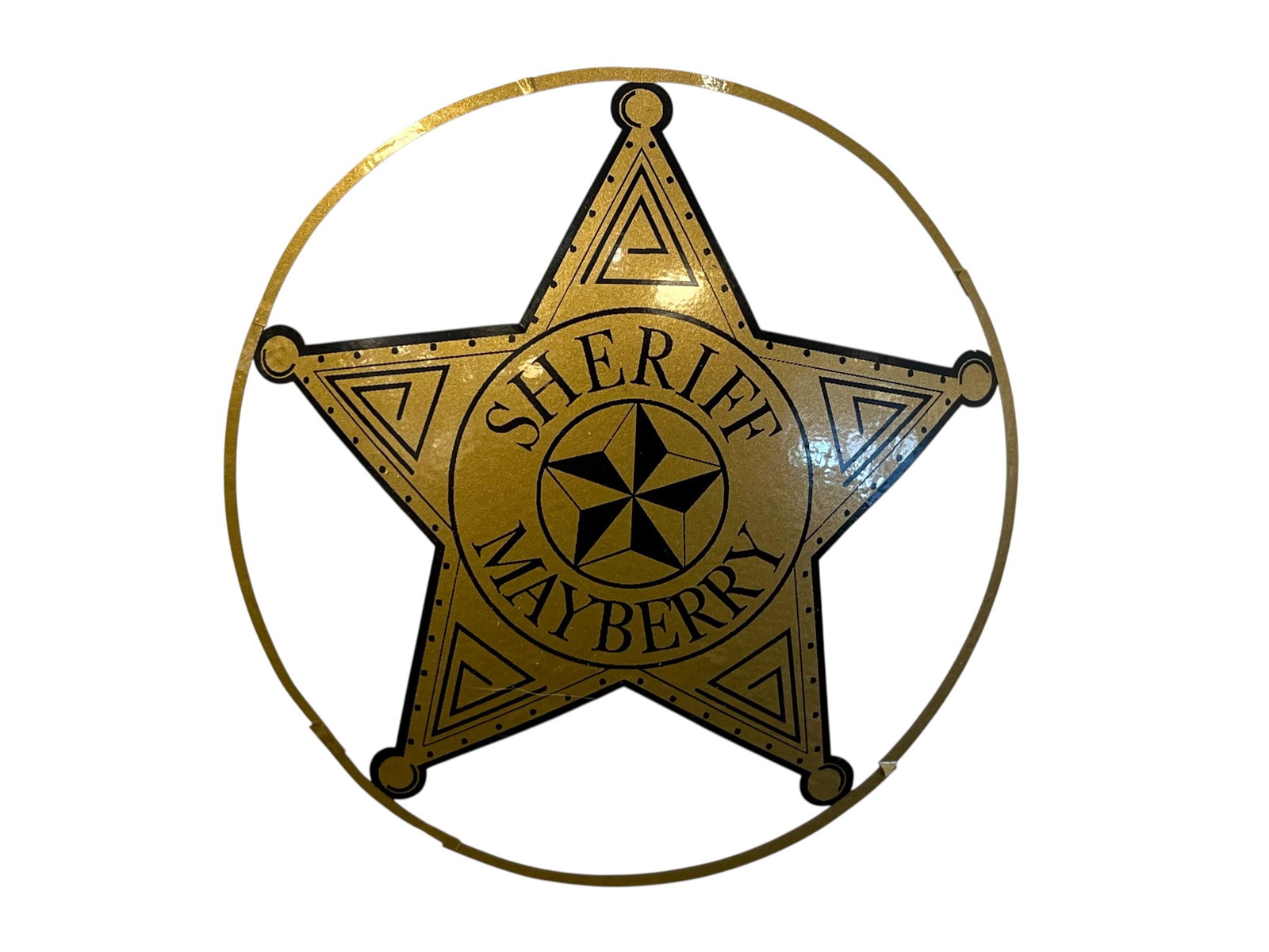 Barney Fife Prop Helmet - 3