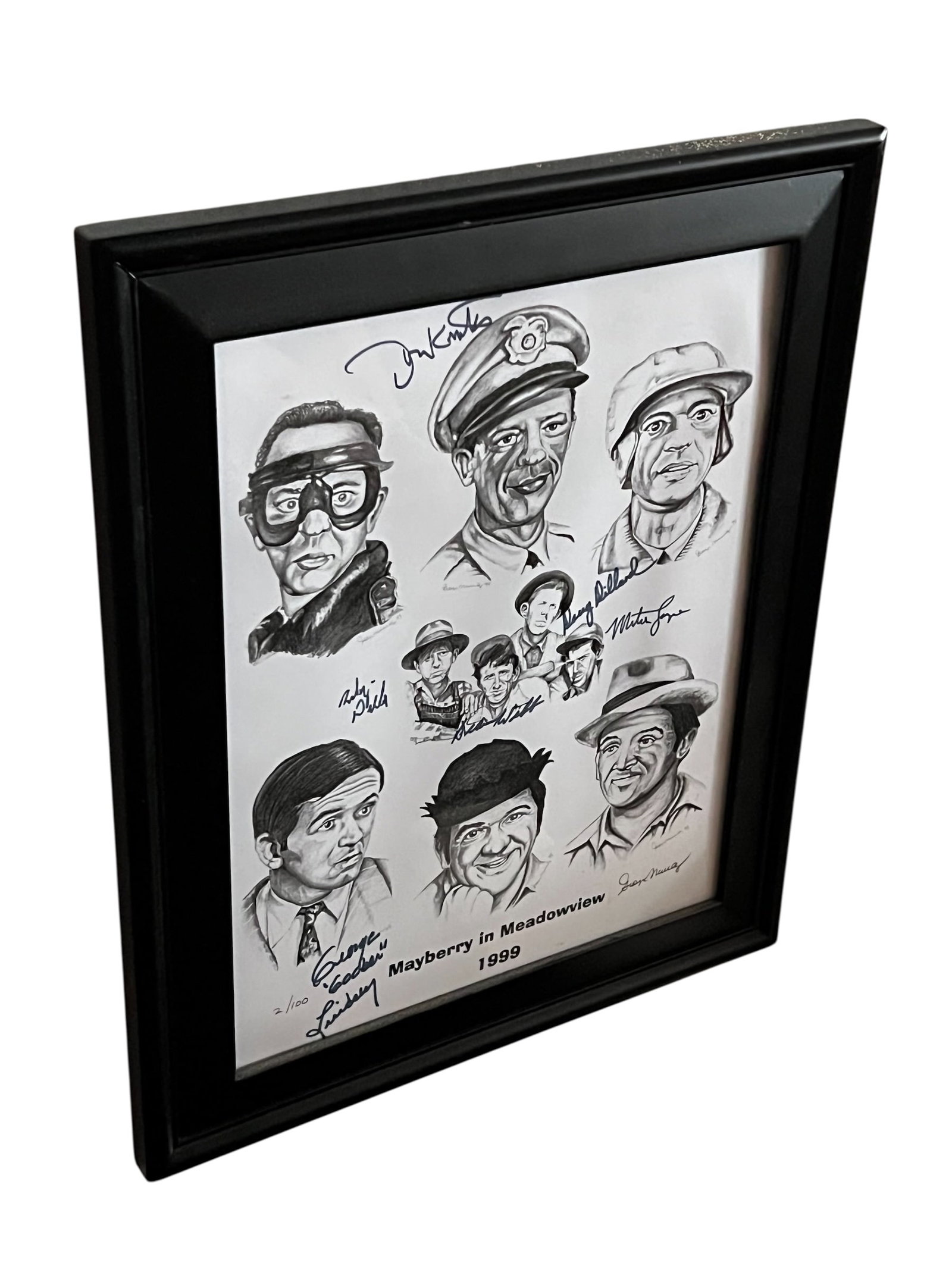 Mayberry in Meadowview 1999 Limited Edition Cast-Signed Print No. 2 of 100 (1 of 7)