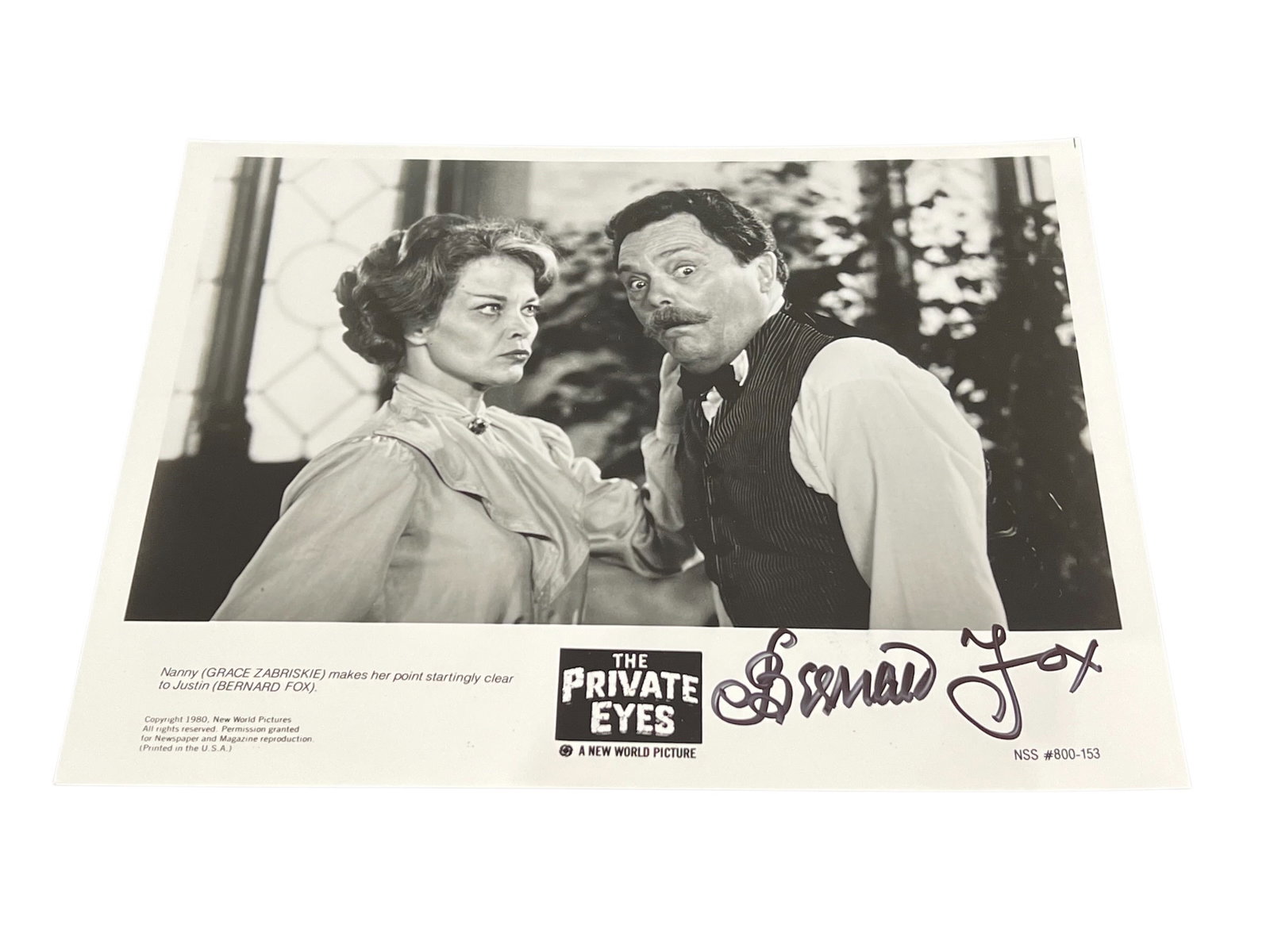Signed Bernard Fox Photograph (1 of 4)