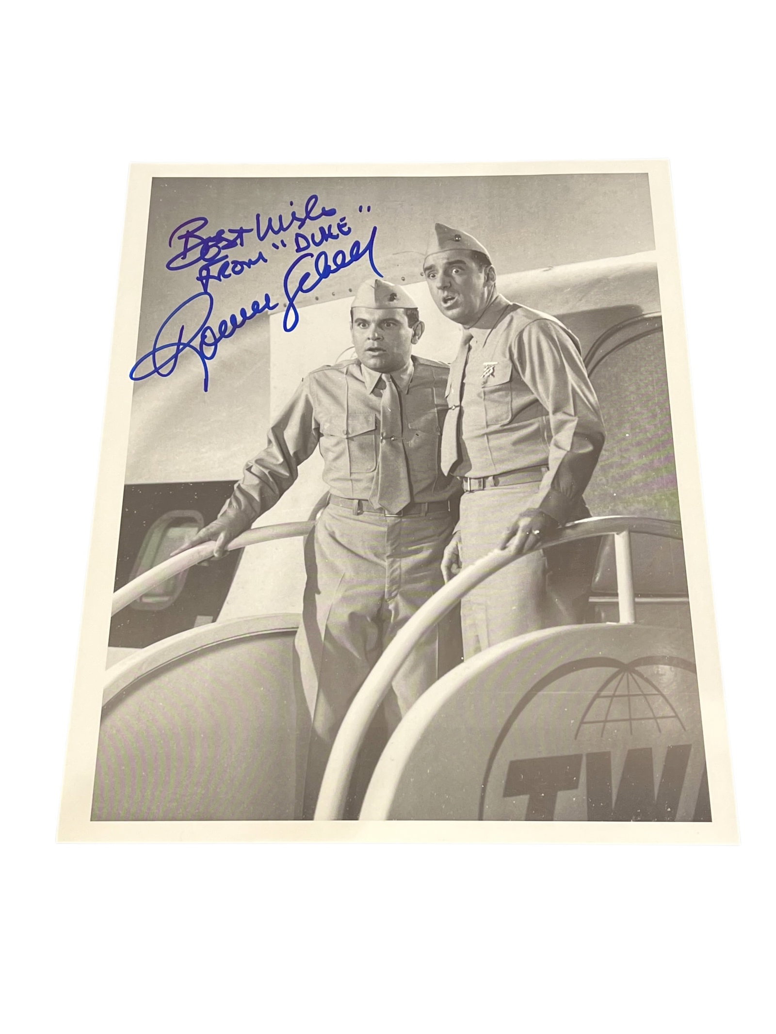 Signed Ronnie Schell Photograph (1 of 2)