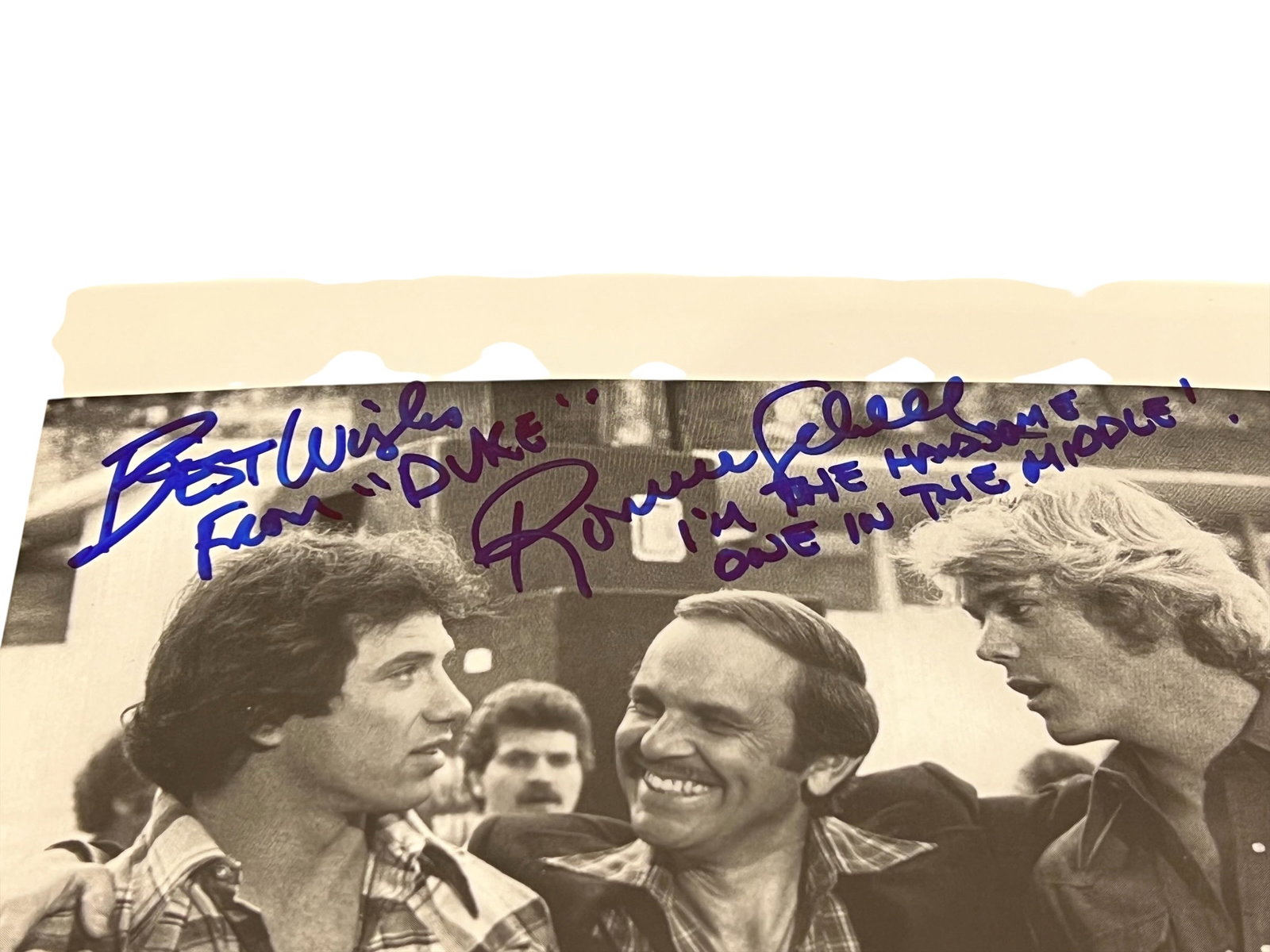 Signed Ronnie Schell Photograph - 2