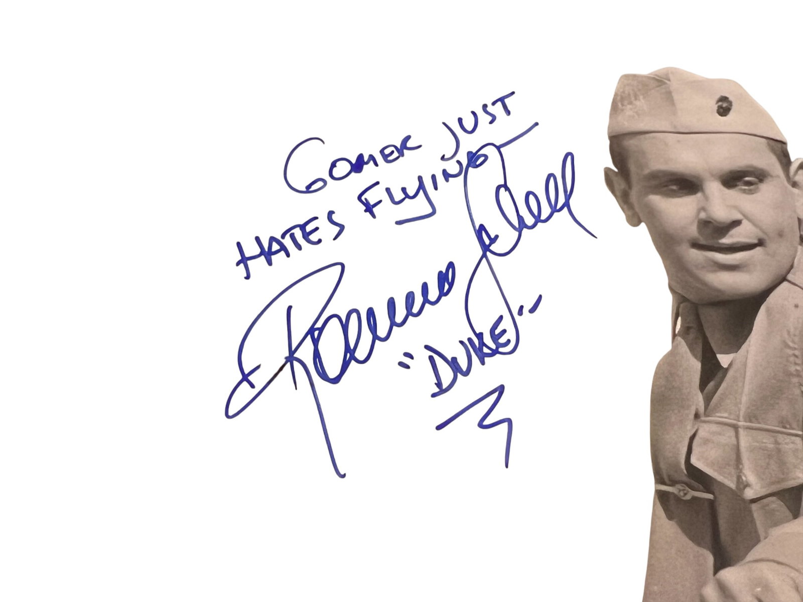 Signed Ronnie Schell Photograph - 2