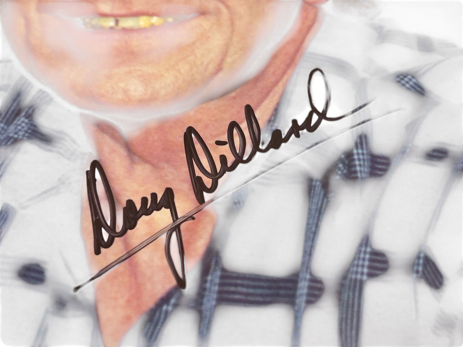 Signed Doug Dillard "One of the Darling Boys" Photograph - 2