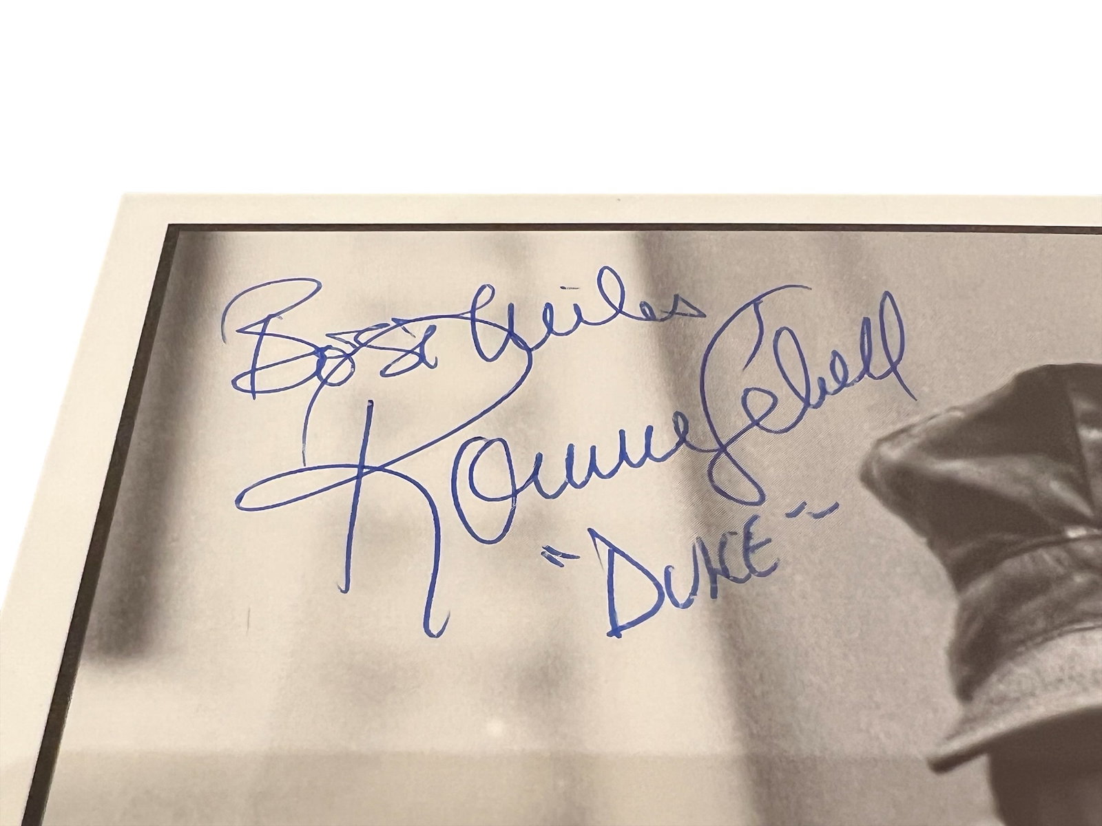 Signed Ronnie Schell "Duke Slater" Photograph - 2