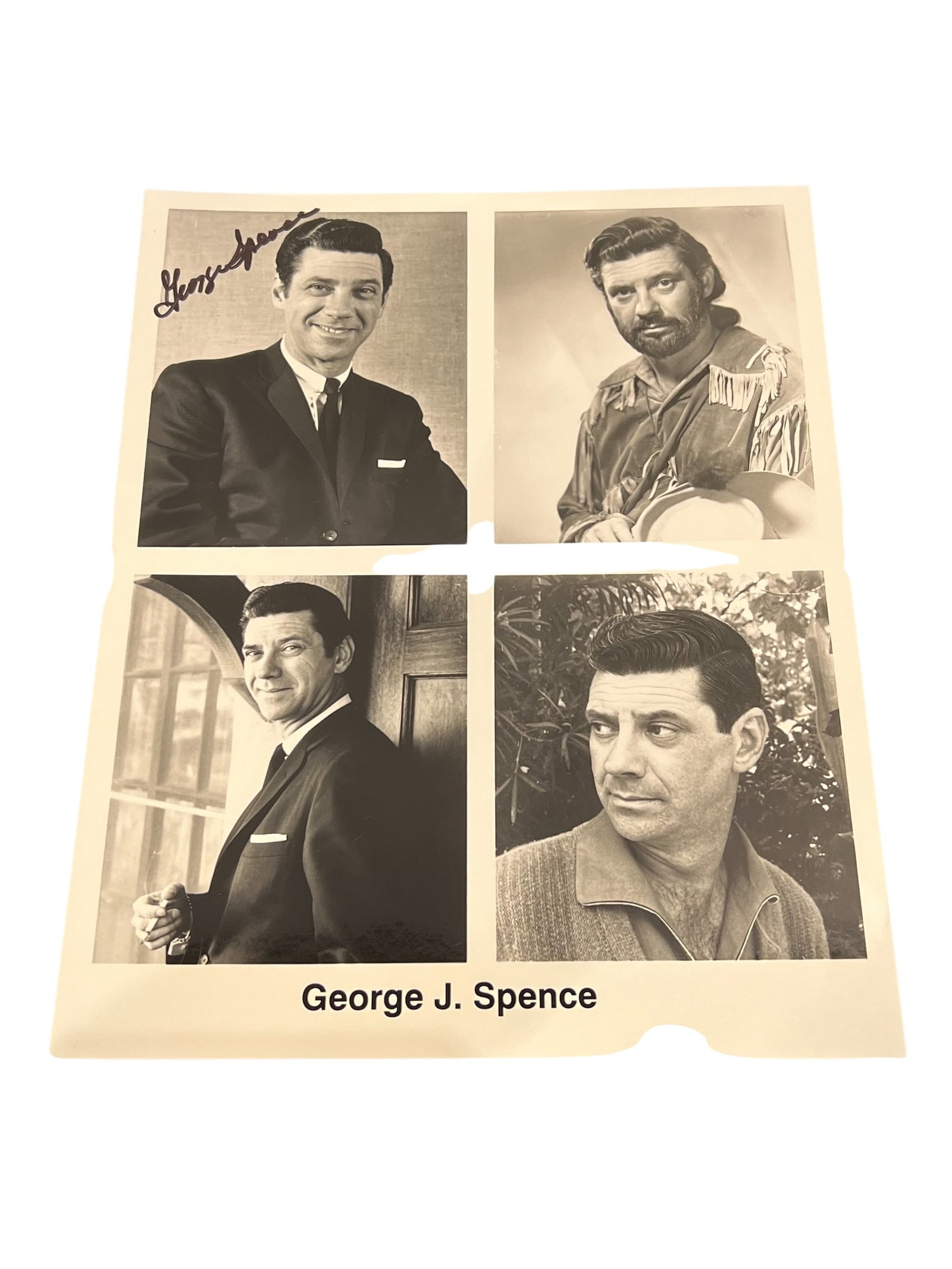 Signed George Spense Photograph (1 of 2)