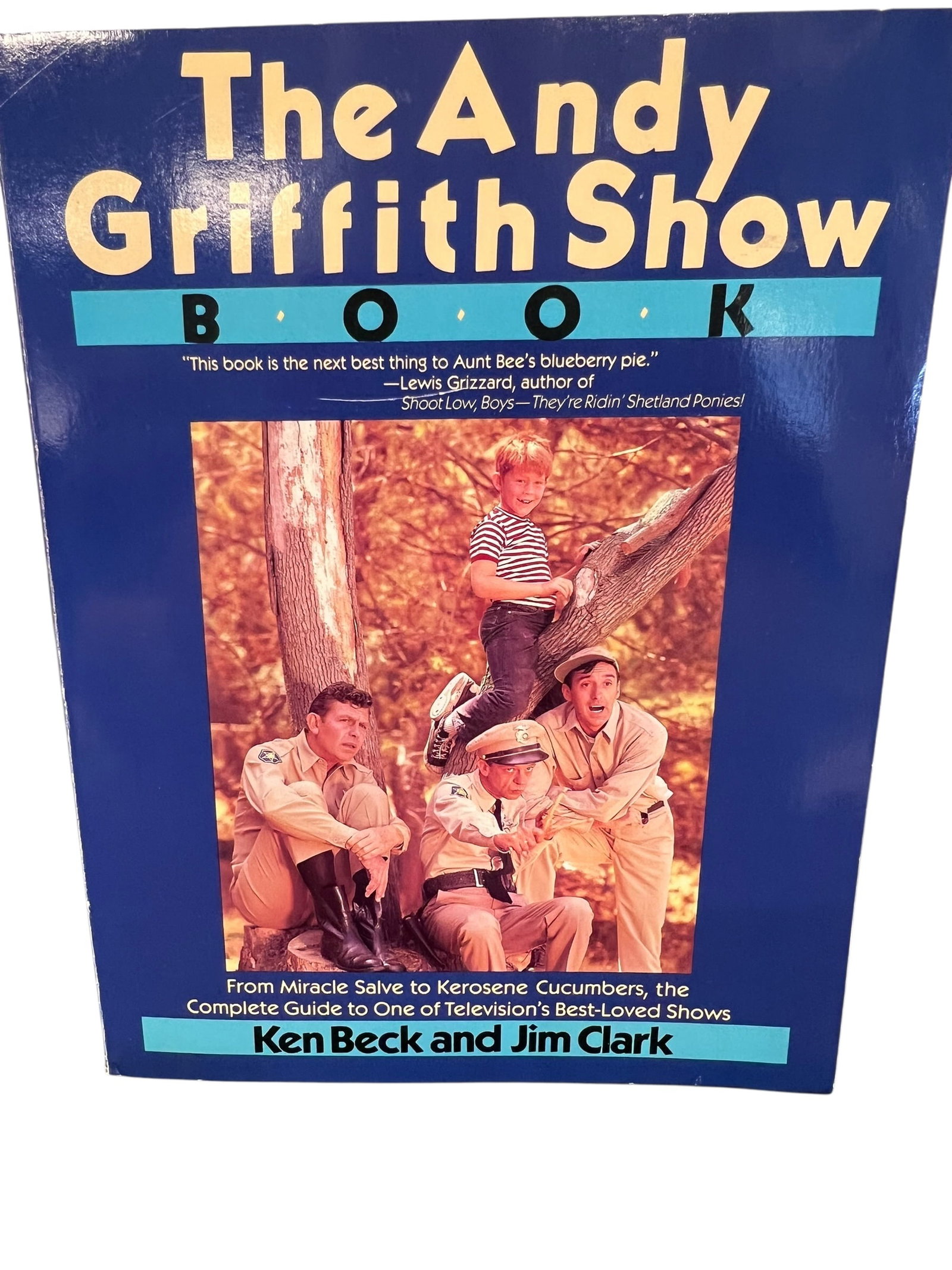 Autographed Hal Smith "Otis" - The Andy Griffith Show Book: This is The Andy Griffith Show Book: From Miracle Salve to Kerosene Cucumbers, a comprehensive 1985 guide to the television series authored by Ken Beck and Jim Clark.The paperback includes 160 pages
