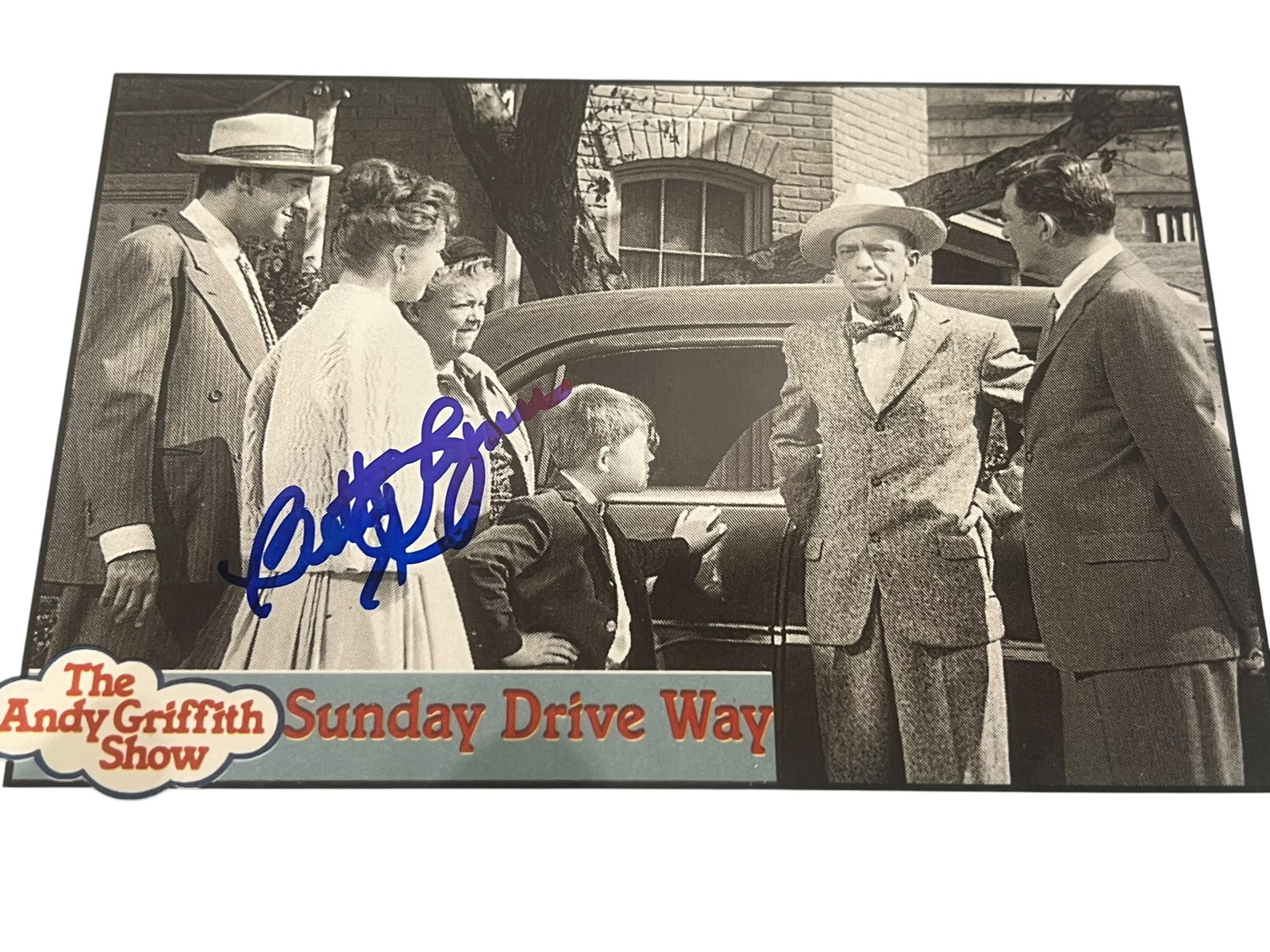Betty Lynn Autographed Andy Griffith Show Display Print (1 of 2)